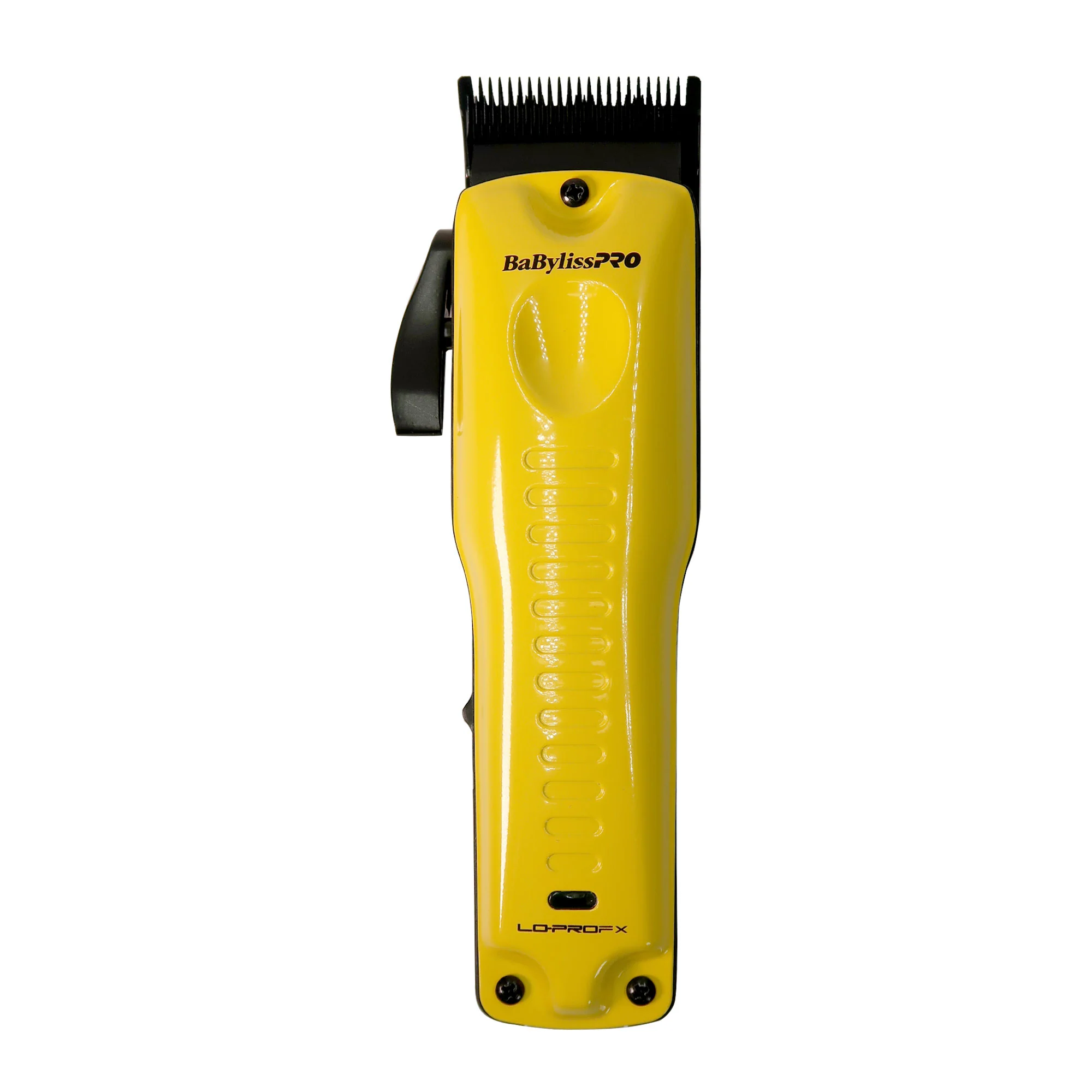 BaByliss Pro Limited Edition LO-PROFX Cordless Clipper (Andy Authentic) Yellow FX825YI with Cordless Double Foil Shaver FXFS2B and Texturizing Comb - Image 2