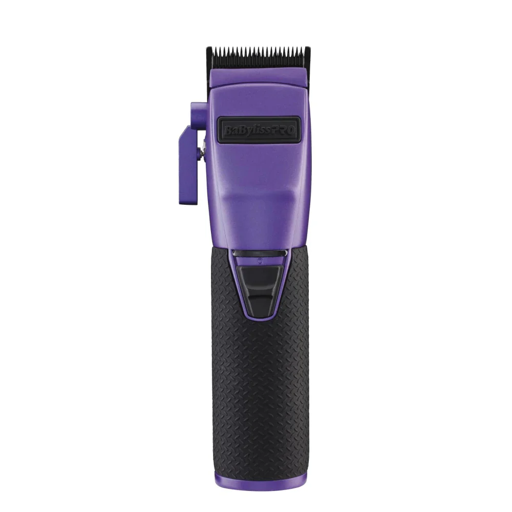 BaByliss Pro FX870 PI BOOST+ Cordless Clipper Purple with Andis ProFoil Shaver Plus #17255 Kit - Image 2