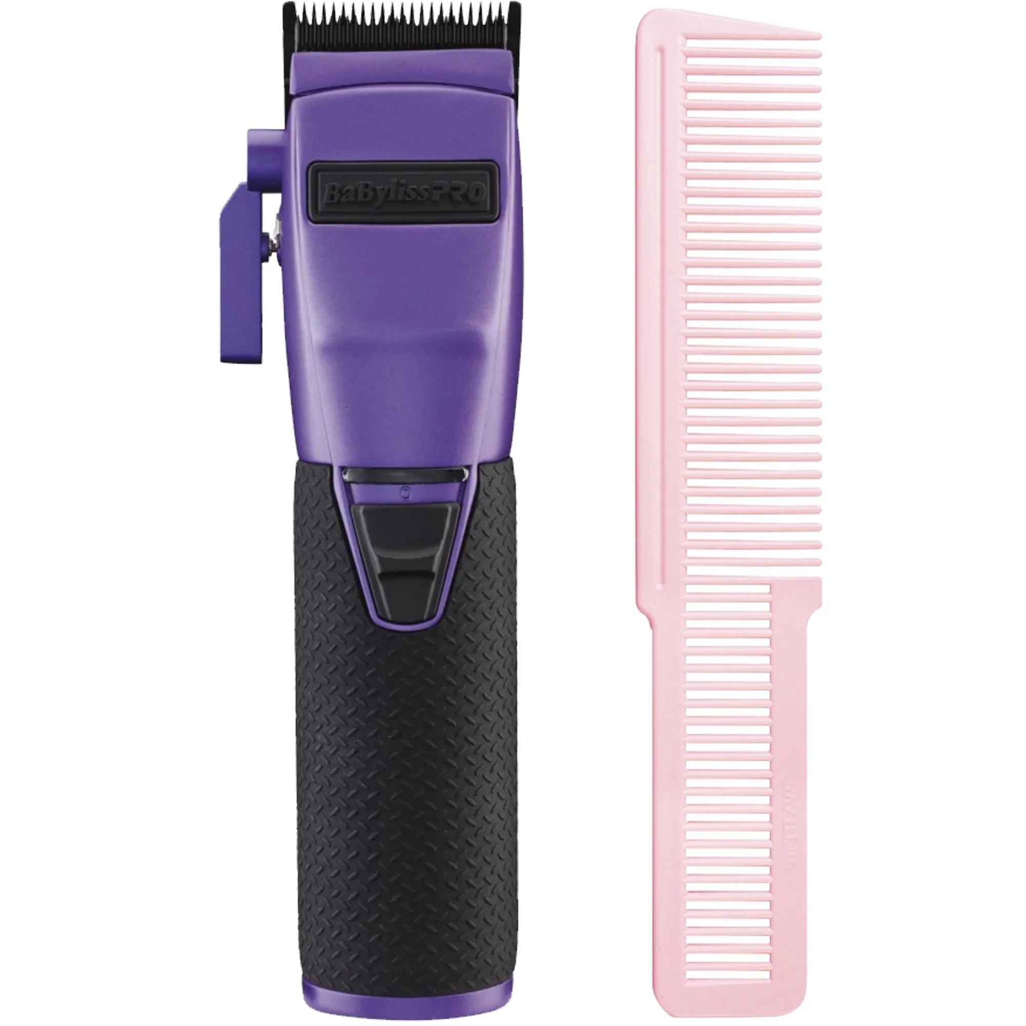 BaByliss Pro FX870 PI BOOST+ Influencer Collection Clipper Purple with Styling Comb