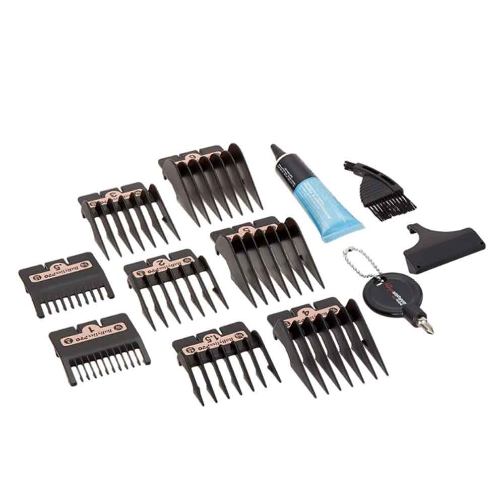 BaByliss Pro FX870RG Cordless Lithium-Ion Adjustable Clipper Rose Gold with Styling Comb - Image 5