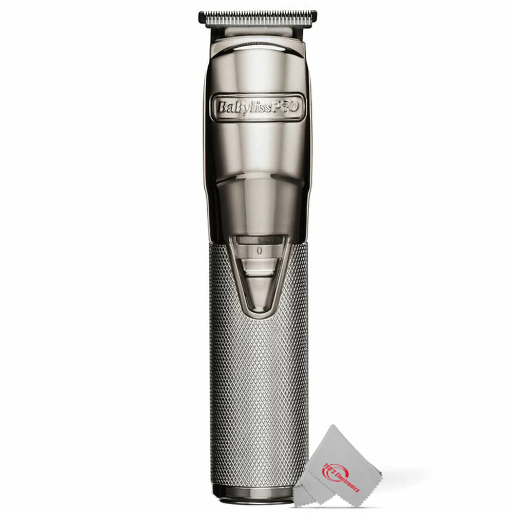 Babyliss Pro FX788S Silver Trimmer with FX870S Cordless Clipper and FOILFX01 Cordless Shaver Accessory Kit - Image 4
