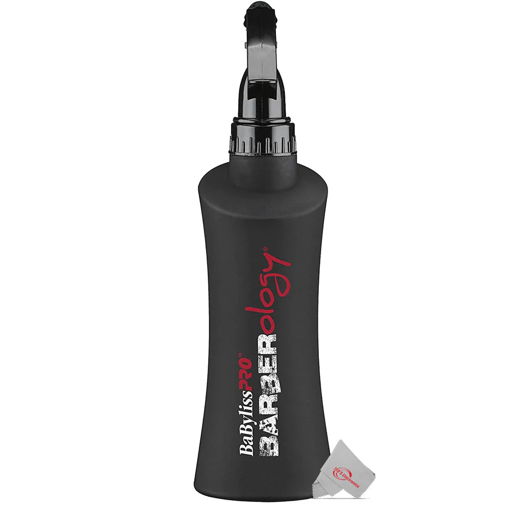 BaByliss Pro BLACKFX High-Performance Turbo Dryer with Studio Design Series 1.25" Crimpcurl and Porcelain Ceramic Marcel 1" Curling Iron + Spray Bottle - Image 11