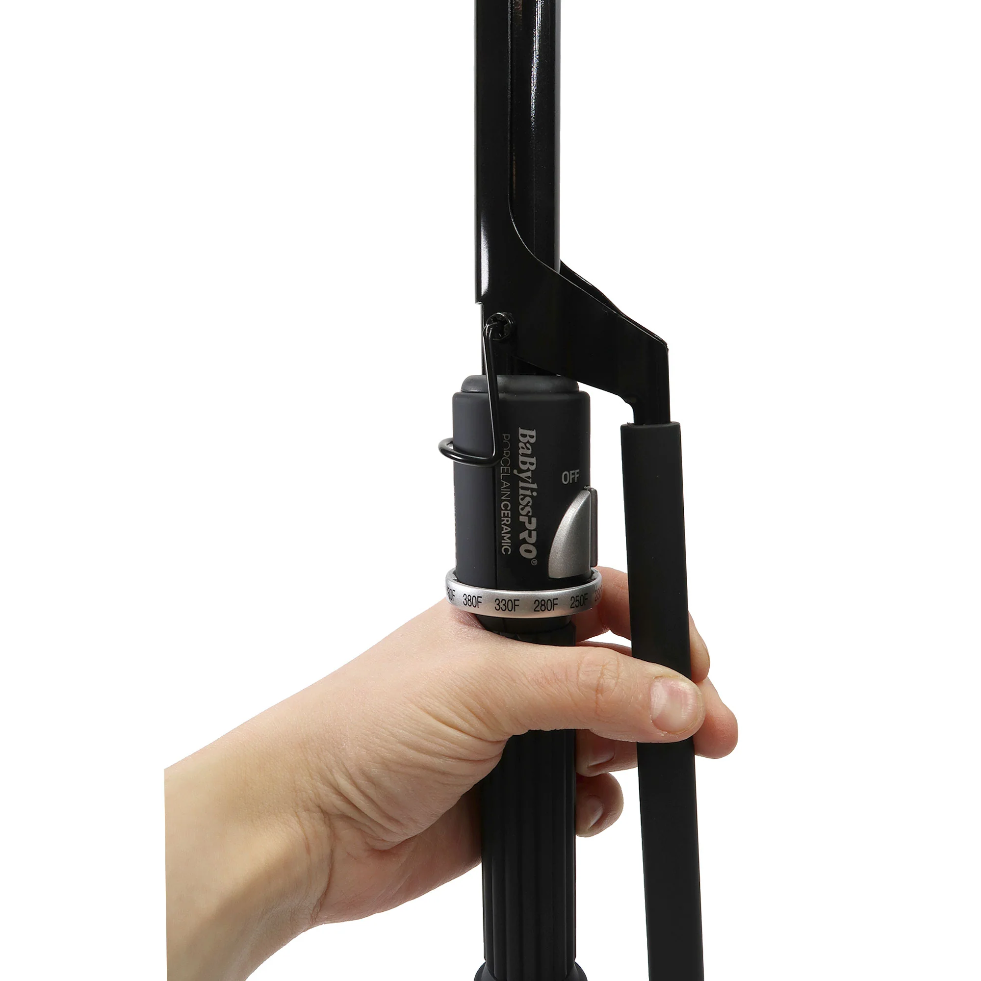 BaByliss Pro BLACKFX High-Performance Turbo Dryer with BaByliss Pro Porcelain Ceramic Marcel Curling Iron 3/4" #BP75MUC - Image 9
