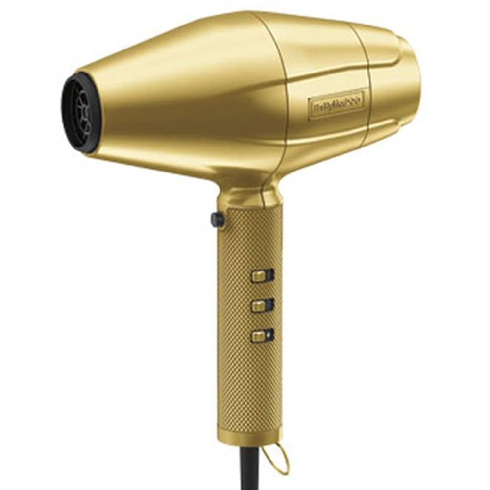 BaByliss Pro FXONE GOLDFX All-Metal Interchangeable-Battery Trimmer FX799G with FXBDG1 GoldFX High Performance Turbo Dryer and Accessories - Image 4