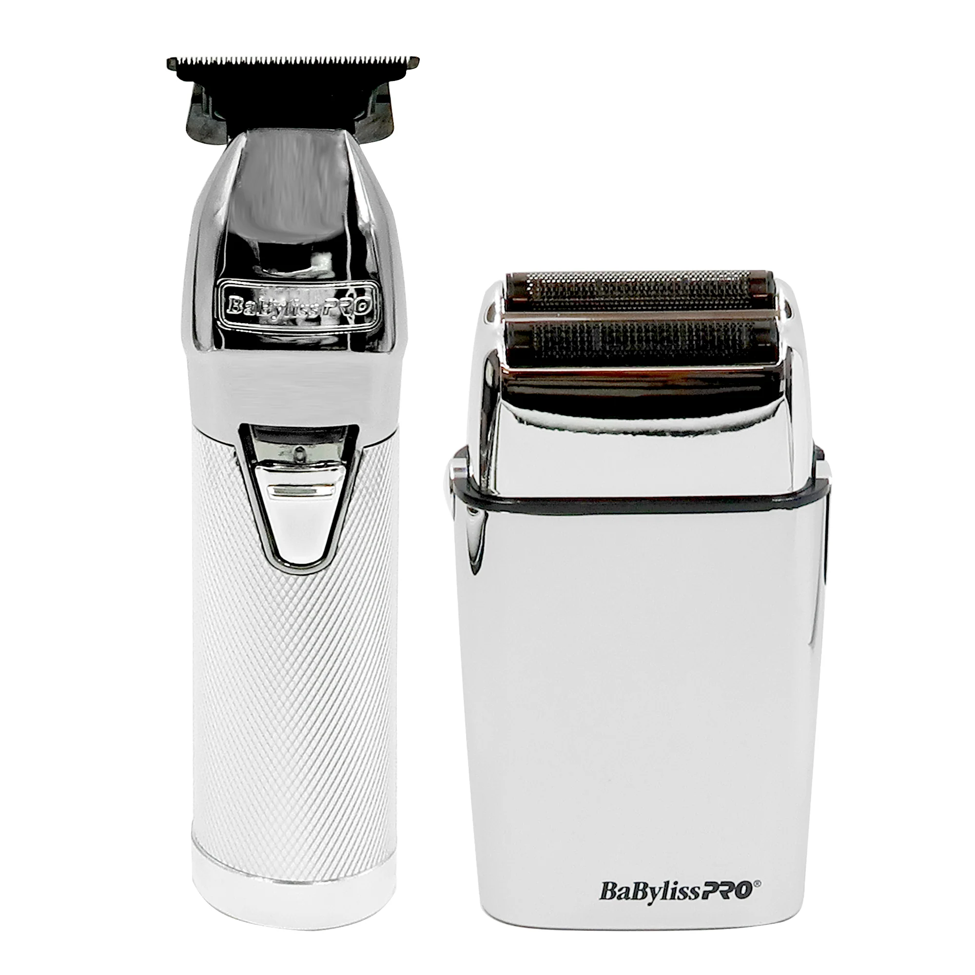 BaByliss Pro LIMITEDFX Collection Limited Edition Trimmer and Double Foil Shaver Silver #FXDUOFS2TS with BaByliss Pro FX870S Cordless Clipper Lithium-Ion Adjustable - Image 2