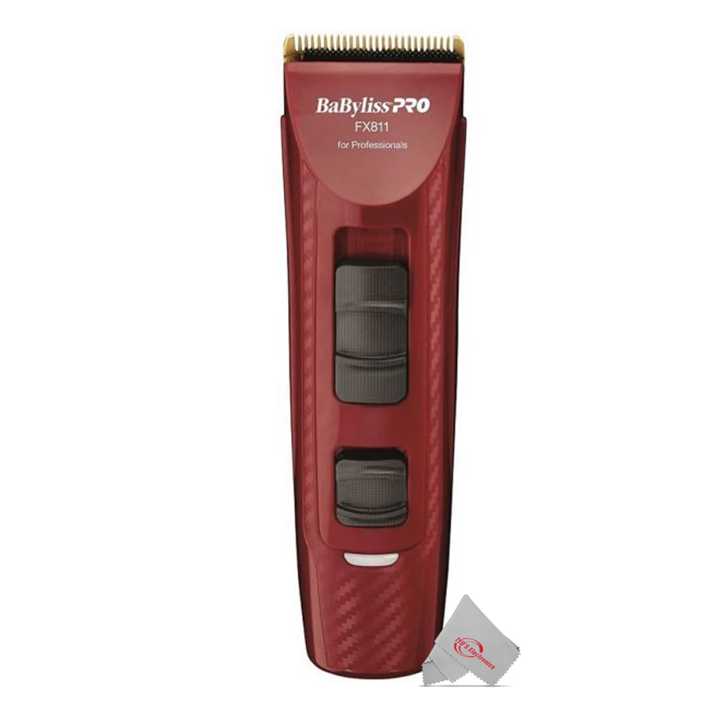 Babyliss Pro X2 Volare Ferrari Adjustable Clipper FXF811 Red with Large Styling Comb - Image 2