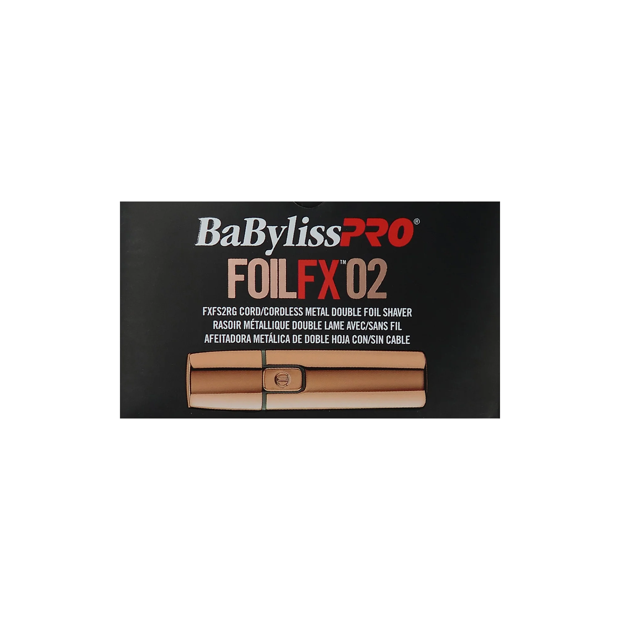 BaByliss Pro Cordless Metal Double Foil Shaver FXFS2RG Rose Gold + Babyliss Pro Foil Shaver Replacement Power Cord Charger For FXFS2 Double Foil Shaver + Barber Apron - Image 7