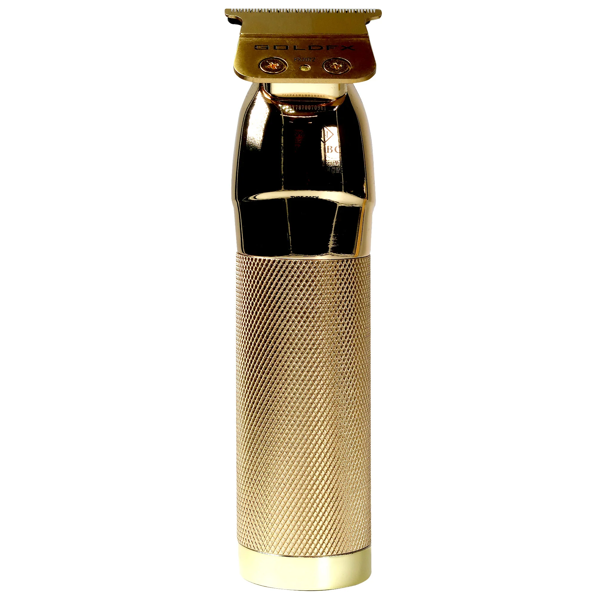 BaByliss Pro GOLDFX Collection Outlining Trimmer & Double Foil Shaver #FXHOLPK2G with Barber Cape - Image 4