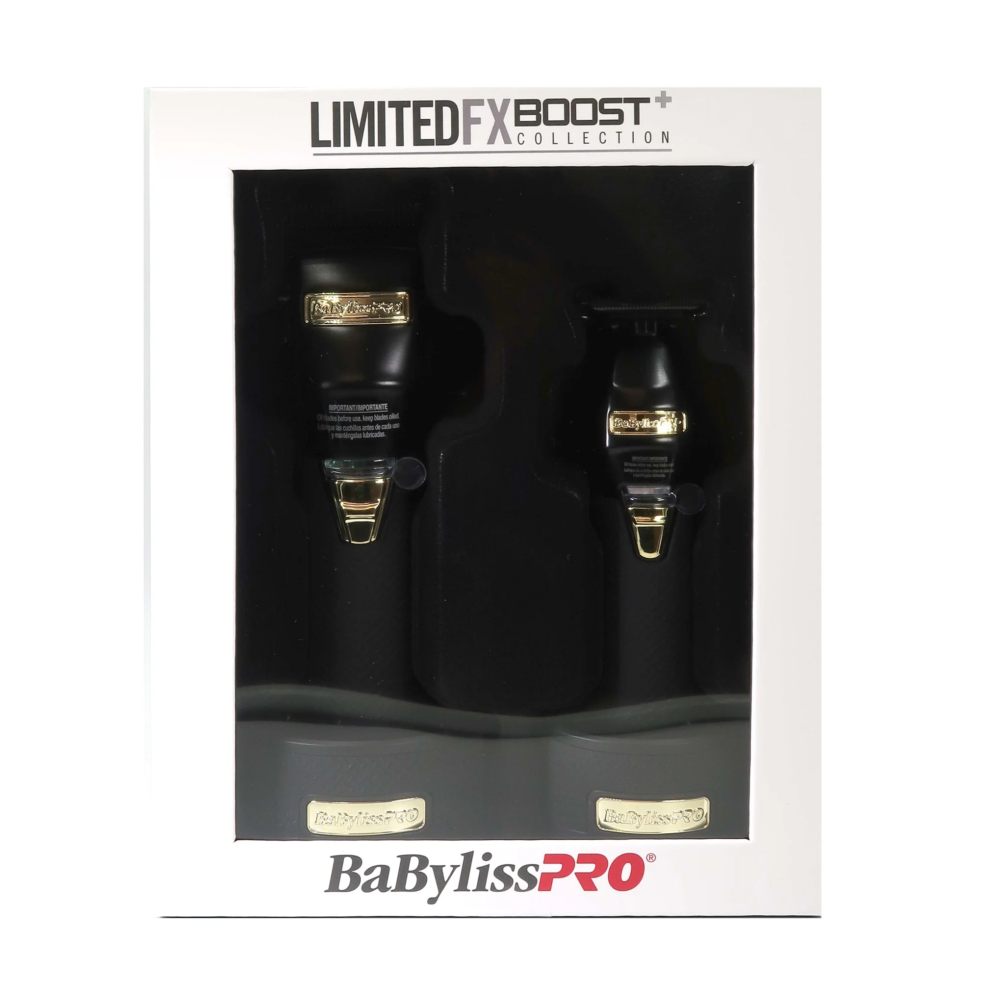 BaByliss Pro LimitedFX Boost+ Collection Clipper, Trimmer & Charging Base Set with Professional Barber Kit - Image 3