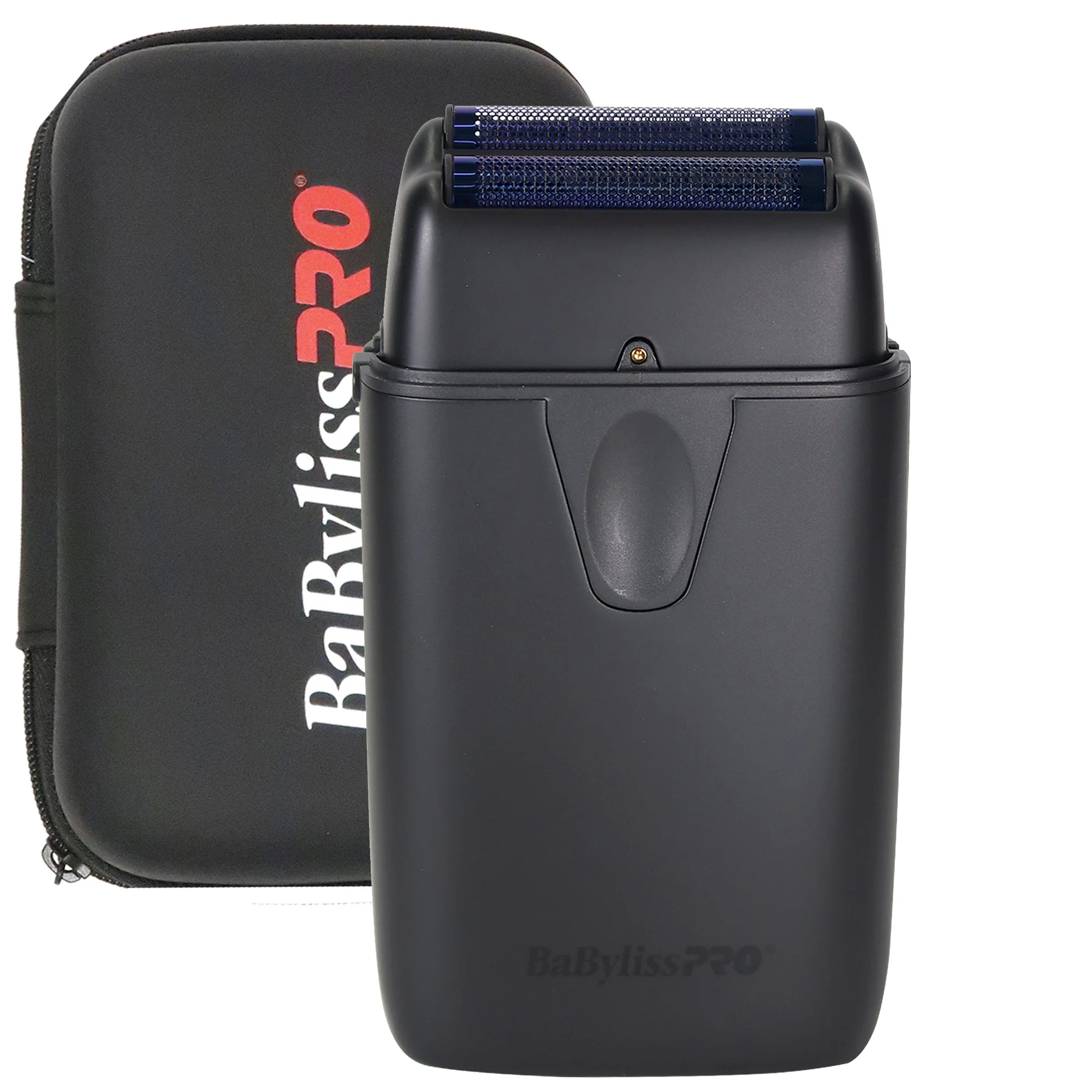 BaByliss Pro LIMITED EDITION UVFOIL UV-Disinfecting Metal Double Foil Shaver FXLFS2MB (Matte Black) with Foil Shaver Storage Case
