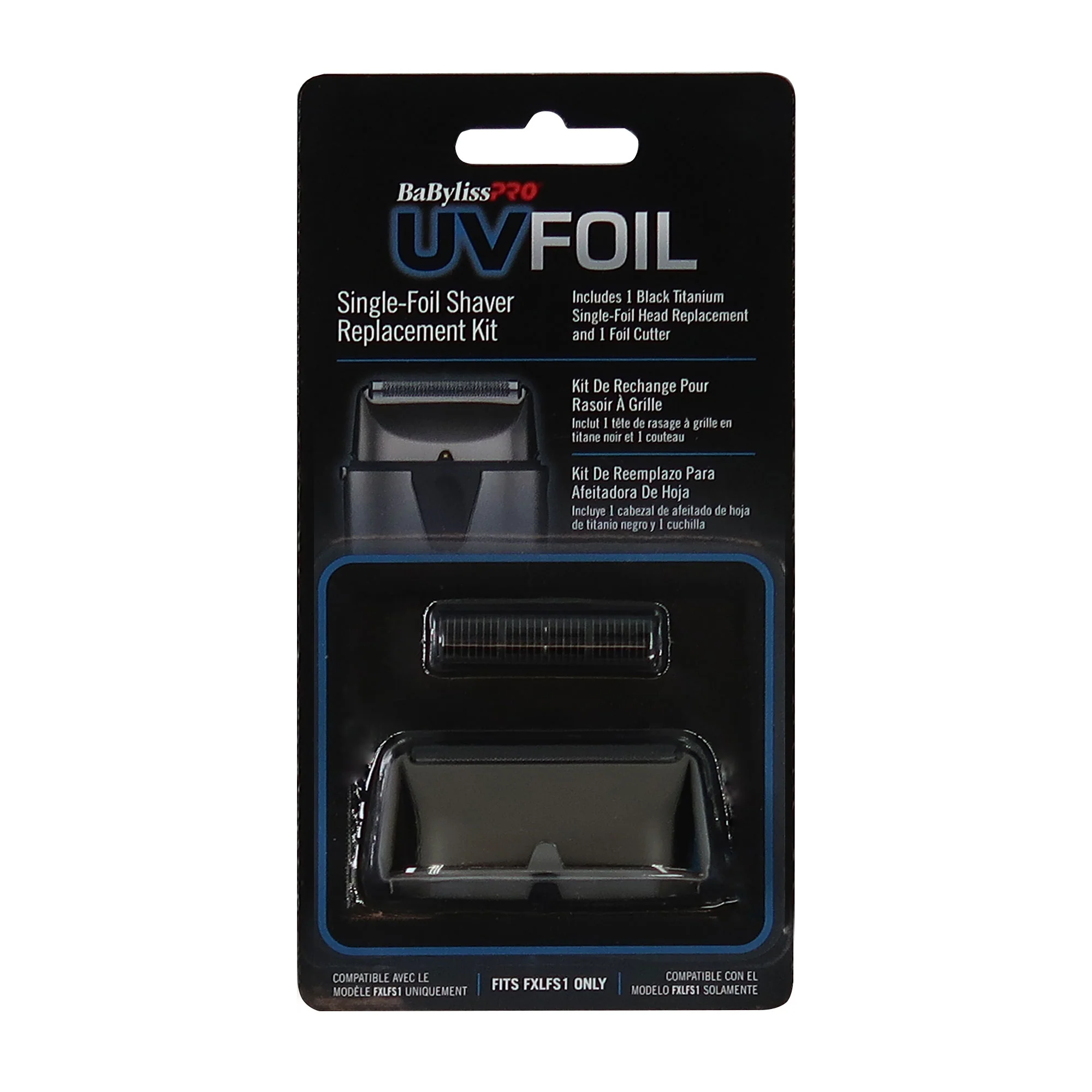 BaByliss Pro UVFOIL Single-Foil Shaver Replacement Kit #FXLRF1 Essential Barber Kit - Image 2
