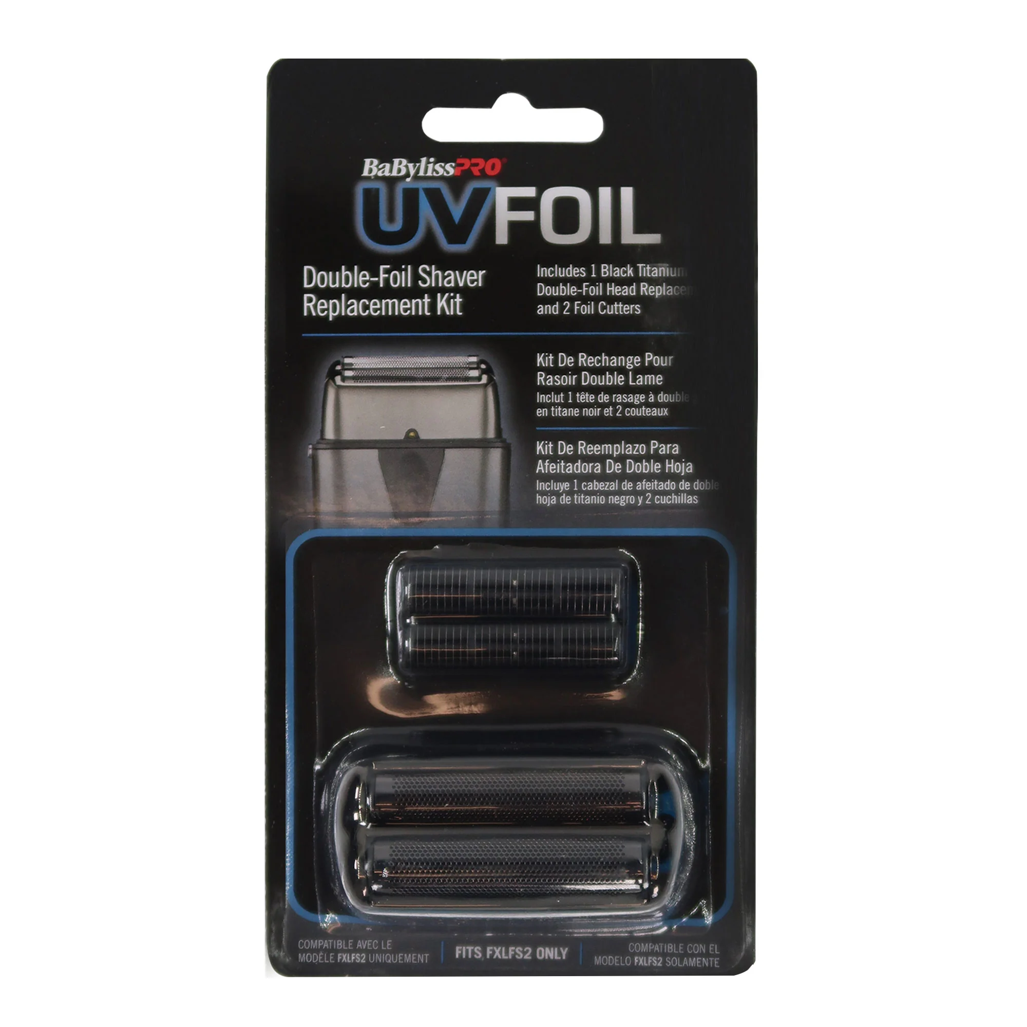 5x BaByliss Pro UVFOIL Double-Foil Shaver Replacement Kit #FXLRF2 - Image 2