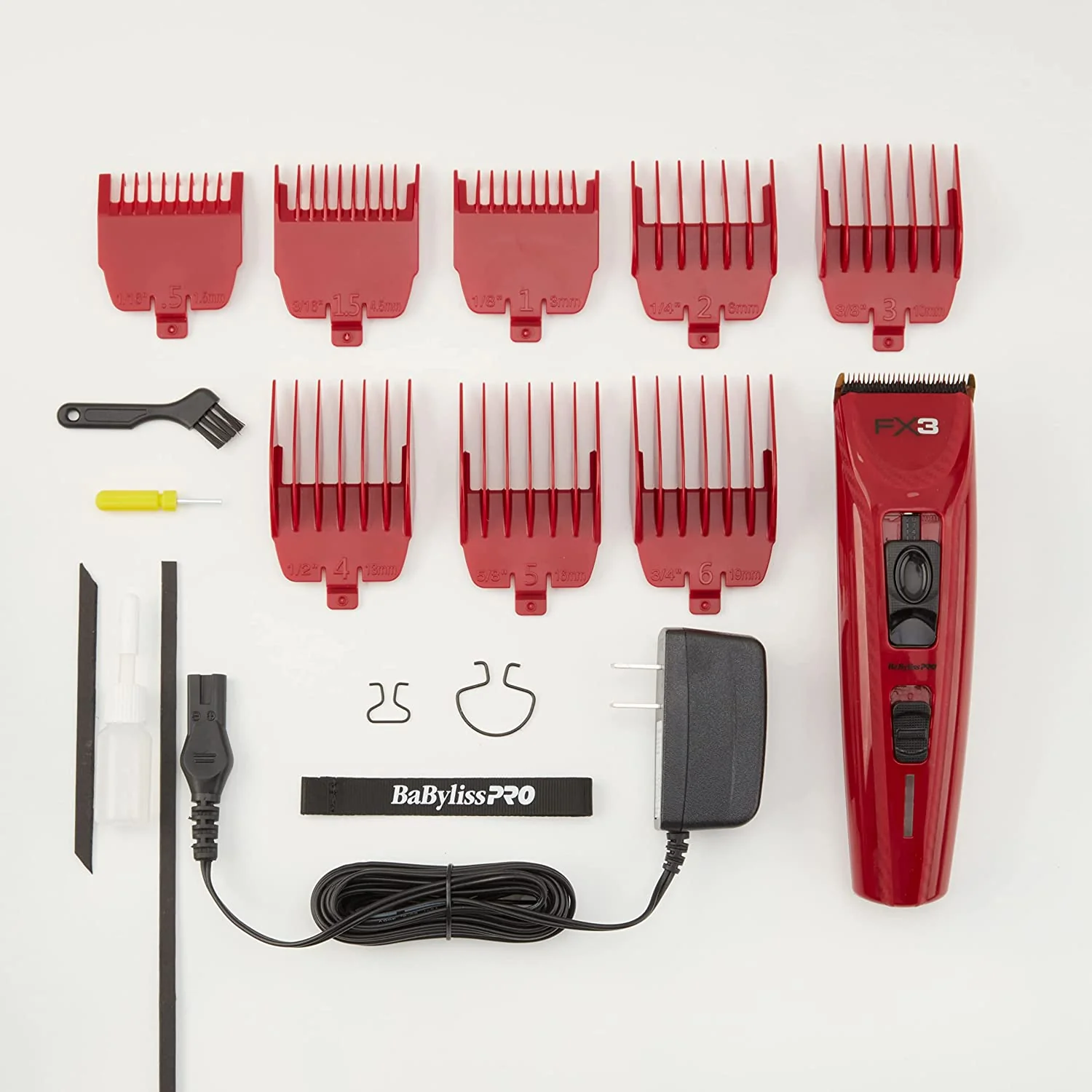 BaByliss PRO FX3 Professional High Torque Cordless Clipper with Styling Comb - Image 4