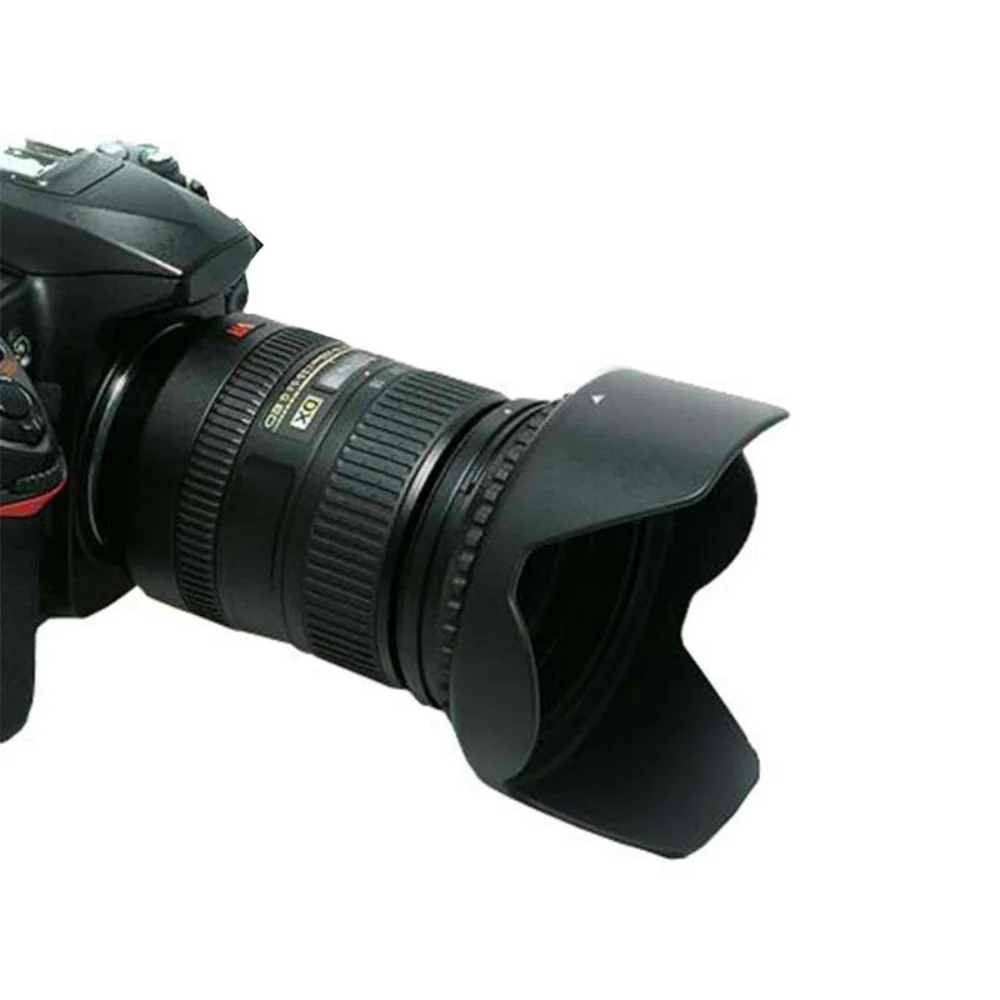 52MM Tulip Shaped Anti Lens Flare Hood for For 52mm Thread Lenses - Image 3