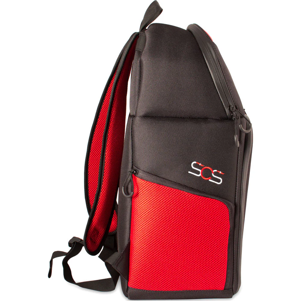 Bower Sky Capture Series Quadcopter Drone Backpack for DJI Phantom 4 Phantom 3 Standard Advanced Professional Phantom 1 2 Black / Red - Image 3