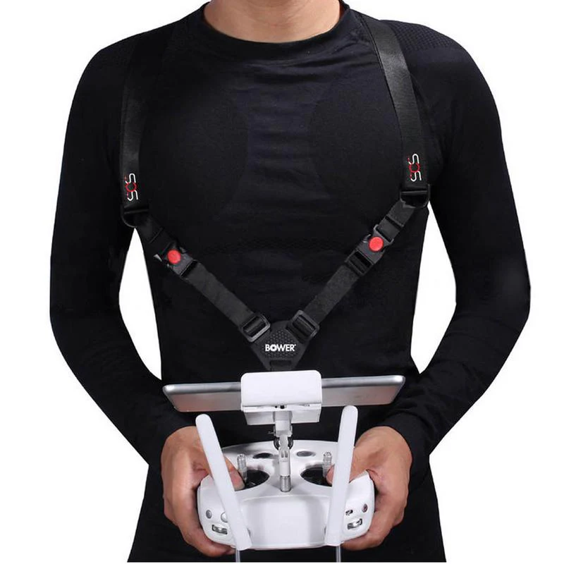 Remote Strap Lanyard Harness System For DJI Phantom 4 PRO Professional, 4 PRO+ Professional+ - Phantom 3 Standard, Advanced, Professional - Inspire 1, 2 Quadcopter Drone Remote Controlle - Image 3