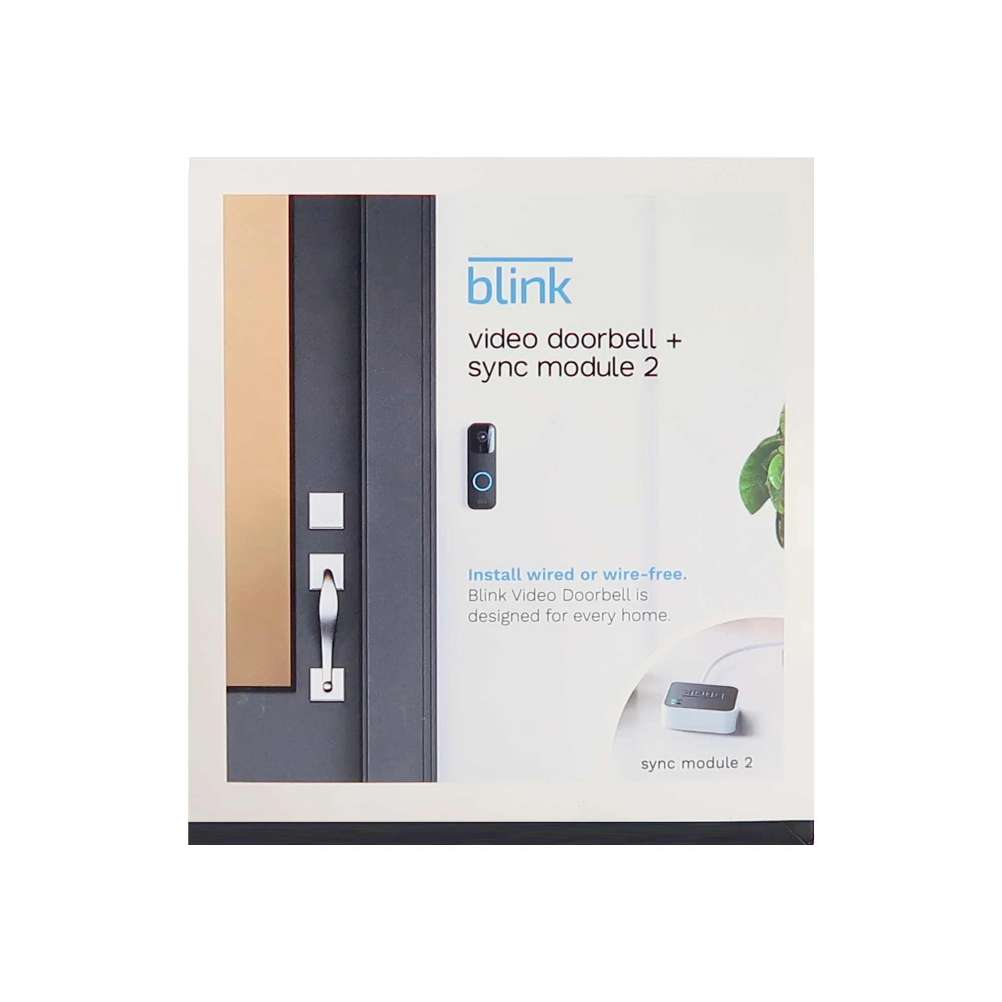 Blink Smart Wifi Video Doorbell Wired / Battery, Sync Module 2 with Blink Wired Floodlight Camera Works with Alexa - Image 11
