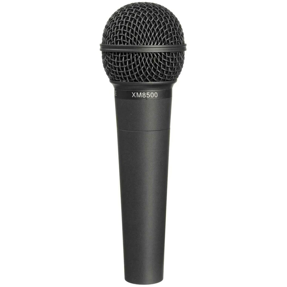 Behringer XM8500 Ultravoice Dynamic Cardioid Vocal Microphone with Boya BY-BA20 Desk Holder Mic Stand Bracket and Pig Hog 8mm XLR Male to Female Cable - Image 4