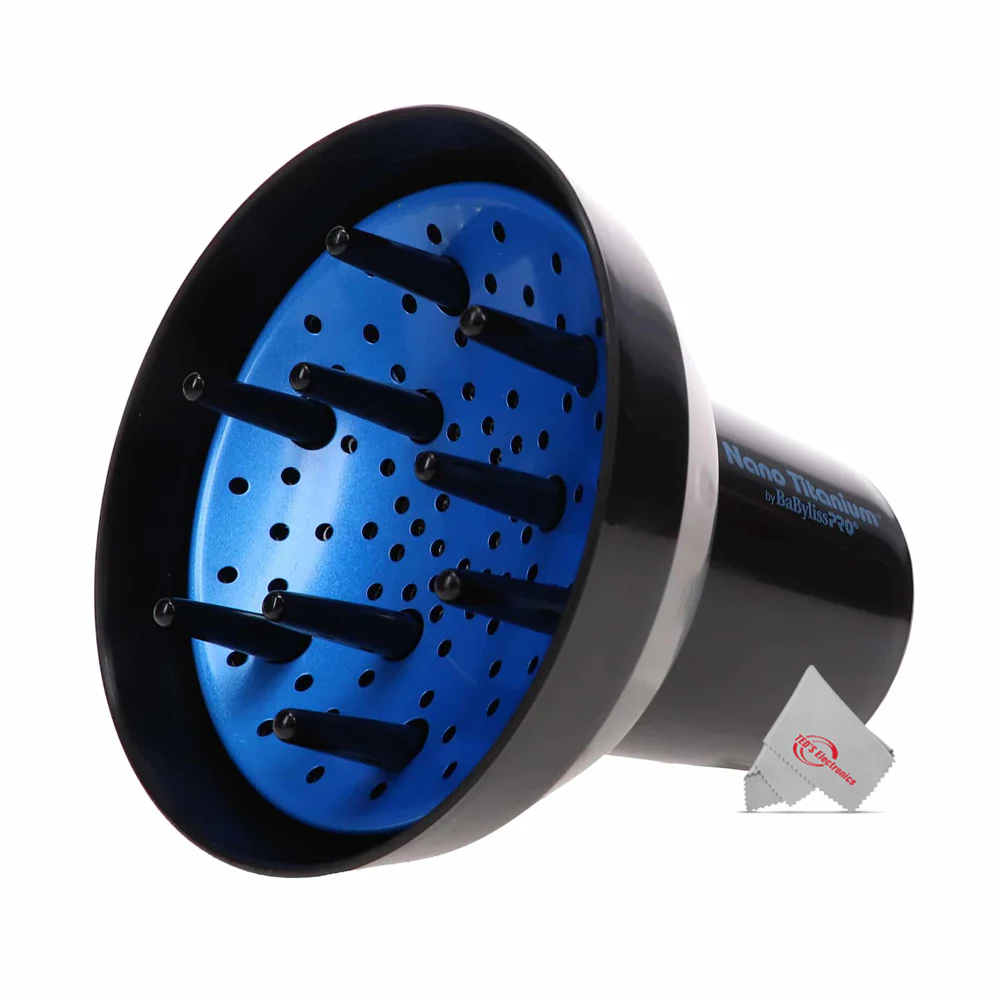 Babyliss Pro Nano Titanium Universal Finger Diffuser fits most Babyliss Dryers adds Volume to Hair Quick Styling - Image 3