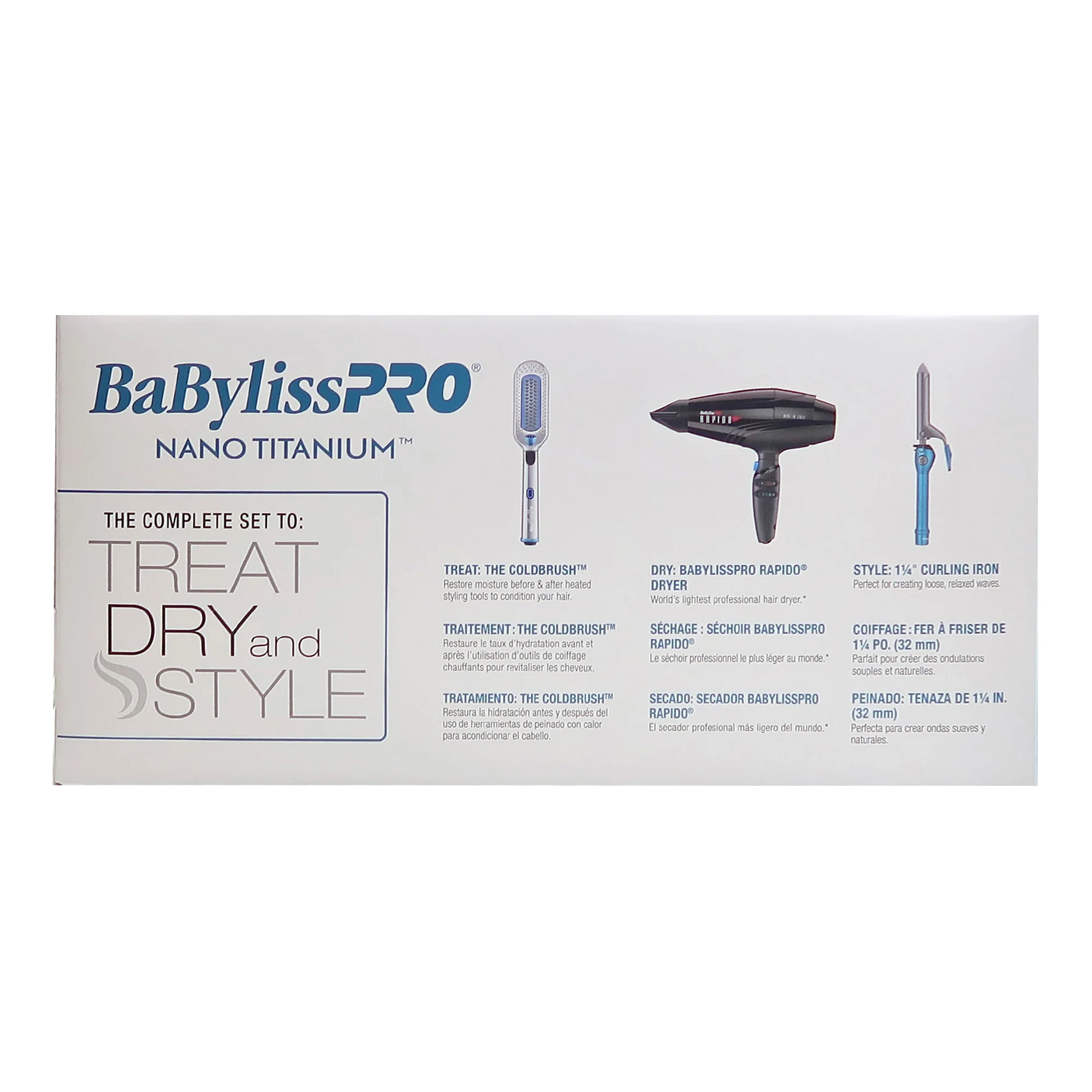 BaByliss Pro LIMITED EDITION Nano Titanium Prima 3000 Stainless Steel Flat Iron Iridescent - 1¼" #BNTRB3000TUC (Dual Voltage) - Image 6