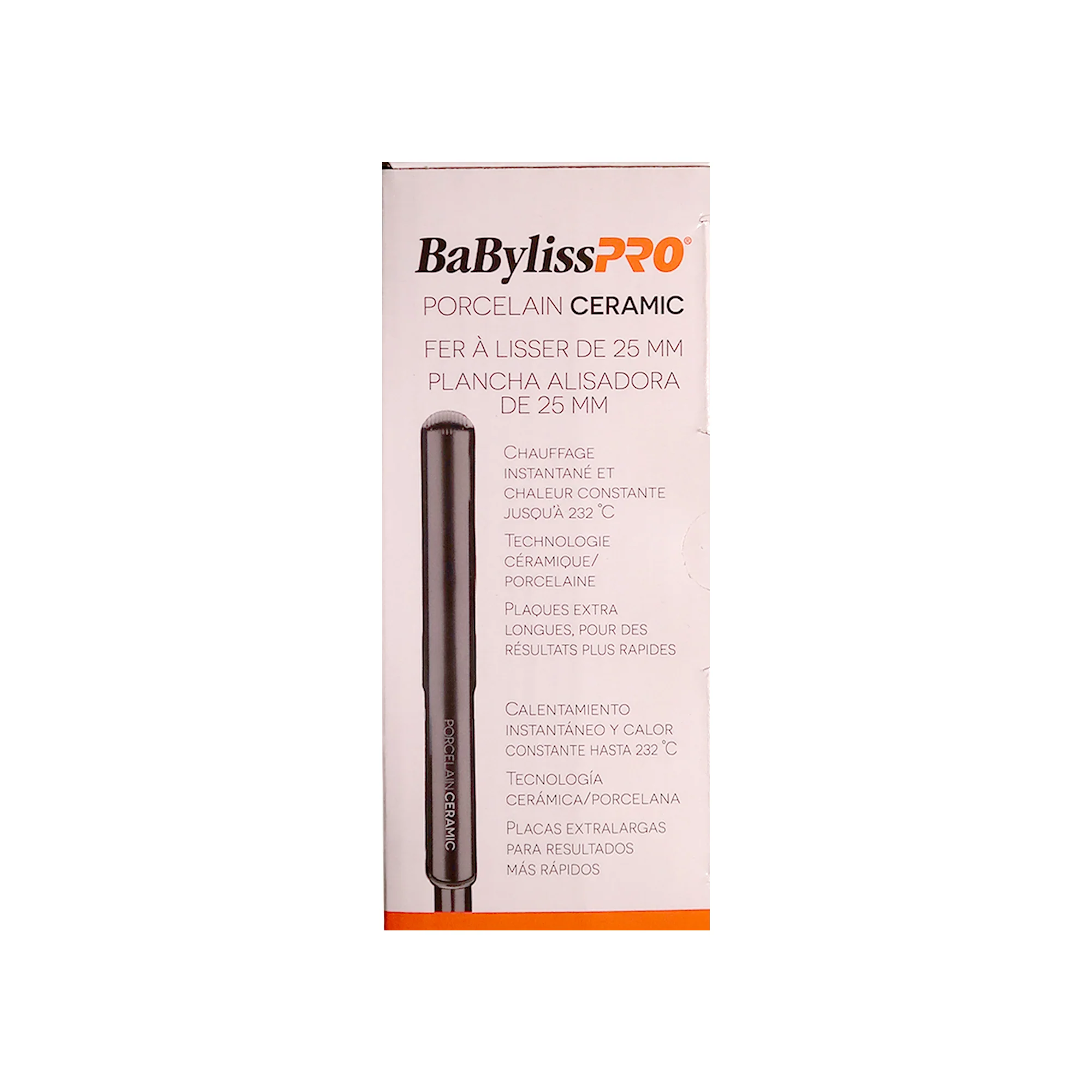 BaByliss Pro Porcelain Ceramic Straightening Iron - 1" #BABP9557UC - Image 6