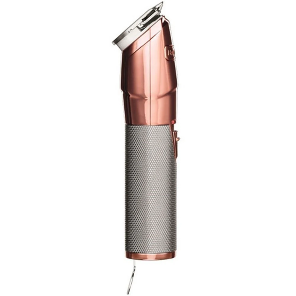 Babyliss Pro Cordless Metal Lithium Trimmer Rose Gold and Wahl Professional Large Styling Comb - Metallic Burgundy - Image 3