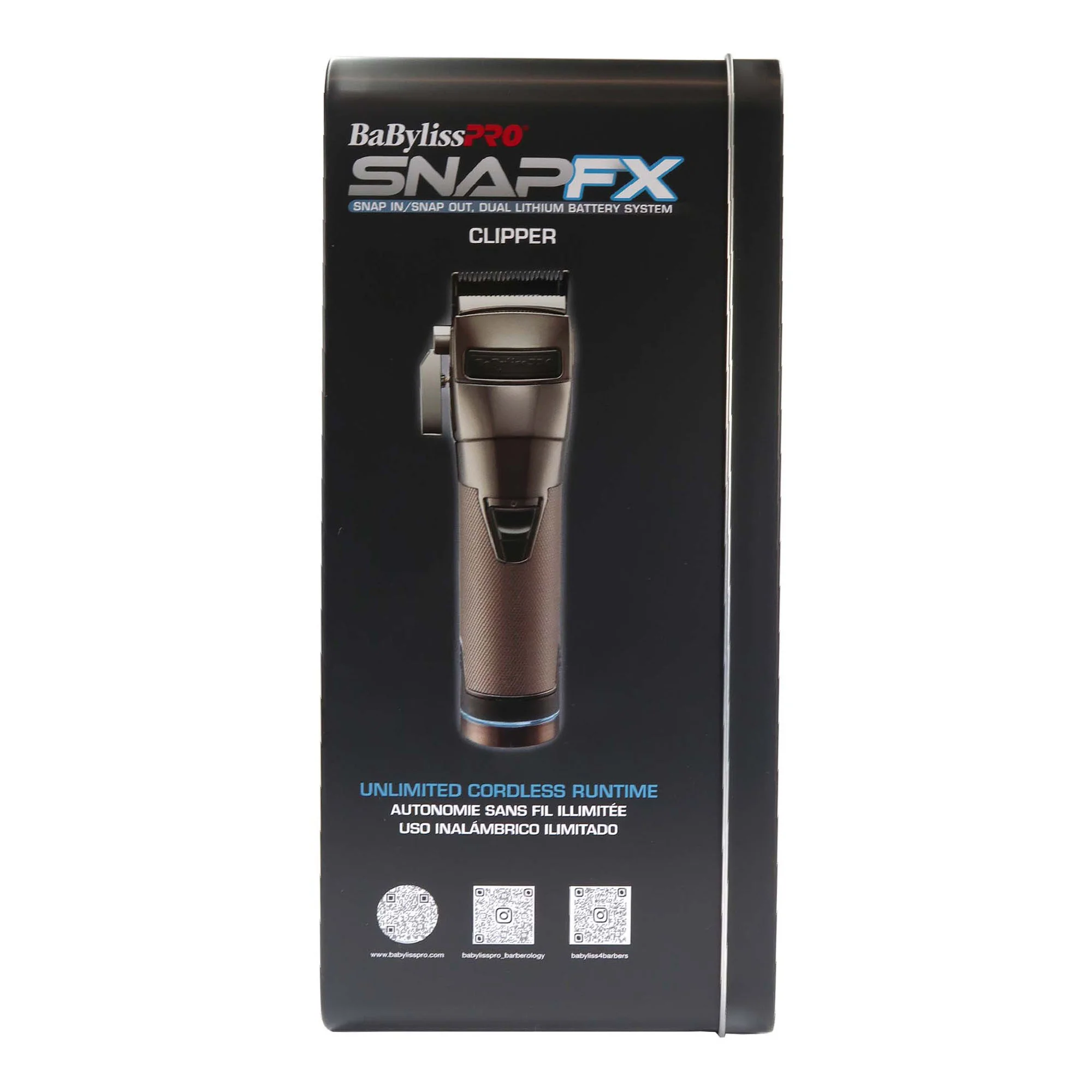 BaByliss Pro SNAPFX Clipper With Snap In/Out Dual Lithium Battery System FX890 - Image 5