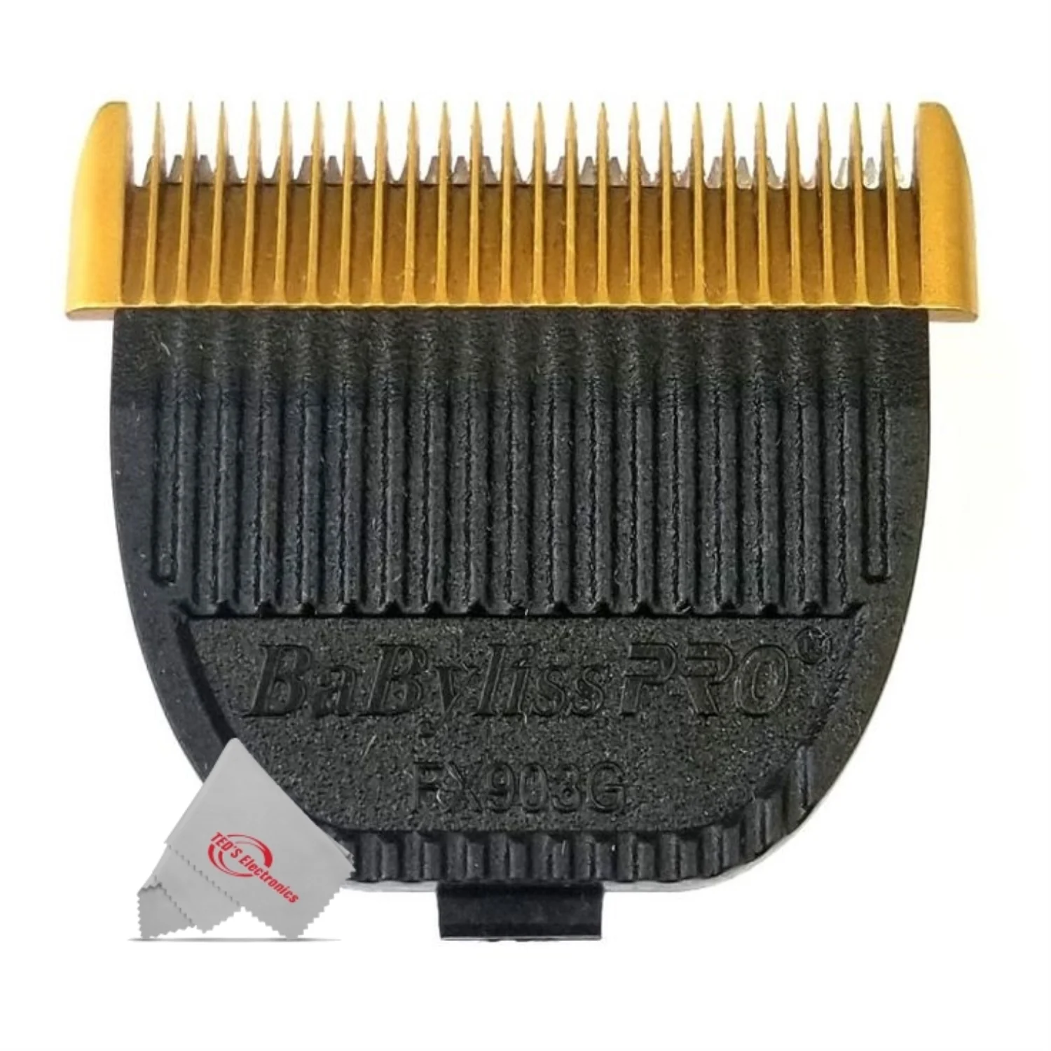 BaByliss Pro FX3 DLC Titanium Fade Replacement Blade Fits FXX3C Clipper #FX903G - 3 Count - Image 2