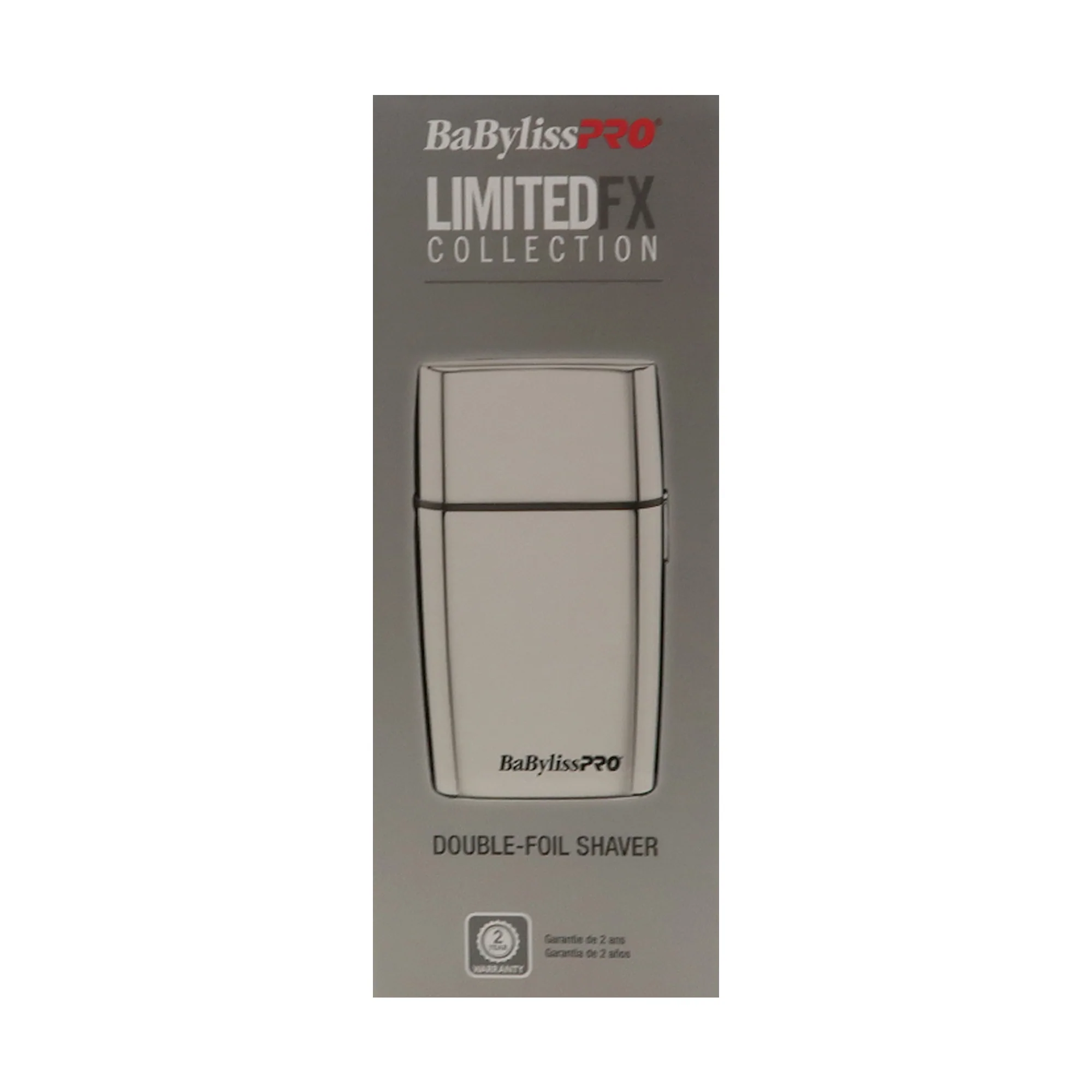 BaByliss Pro LIMITEDFX Collection Limited Edition Trimmer and Double Foil Shaver Silver #FXDUOFS2TS - Image 9
