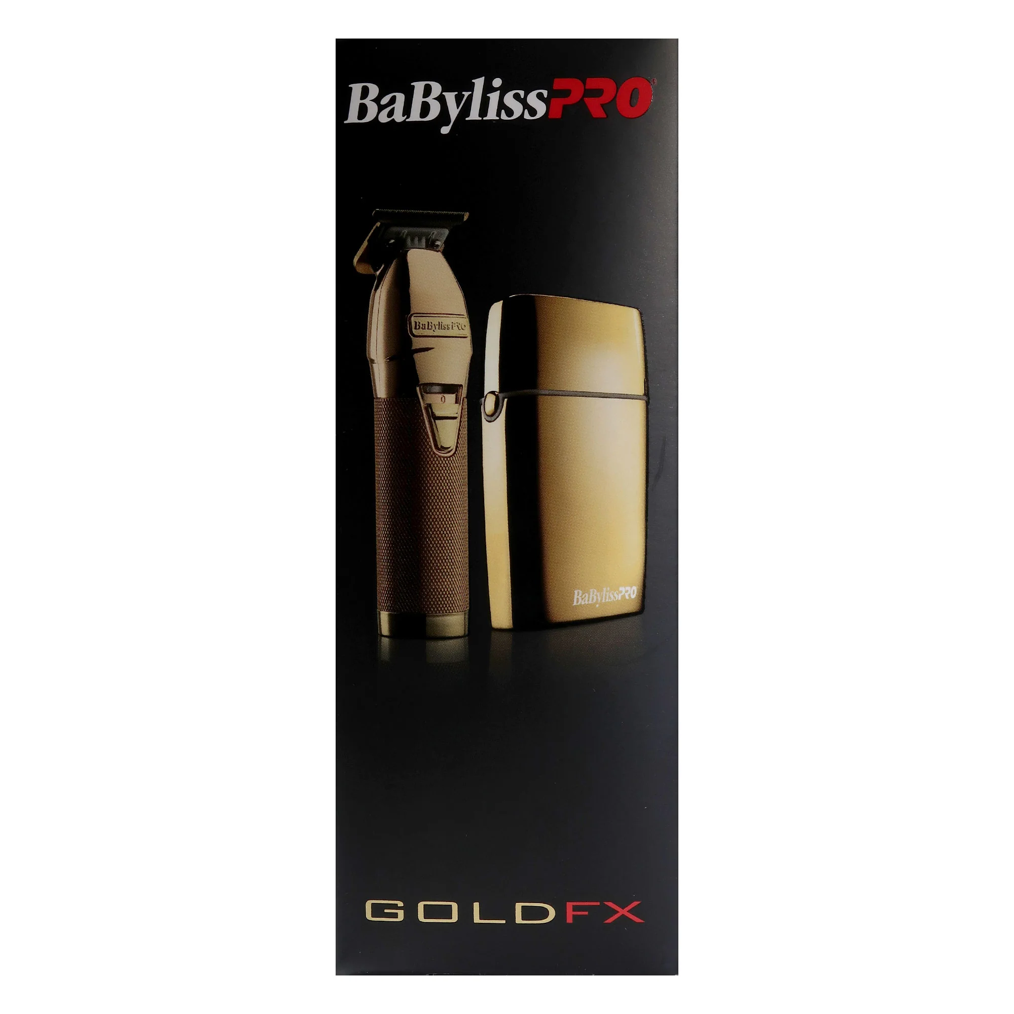 BaByliss Pro GOLDFX Collection - Metal Lithium Outlining Trimmer & Double Foil Shaver #FXHOLPK2G - Image 8