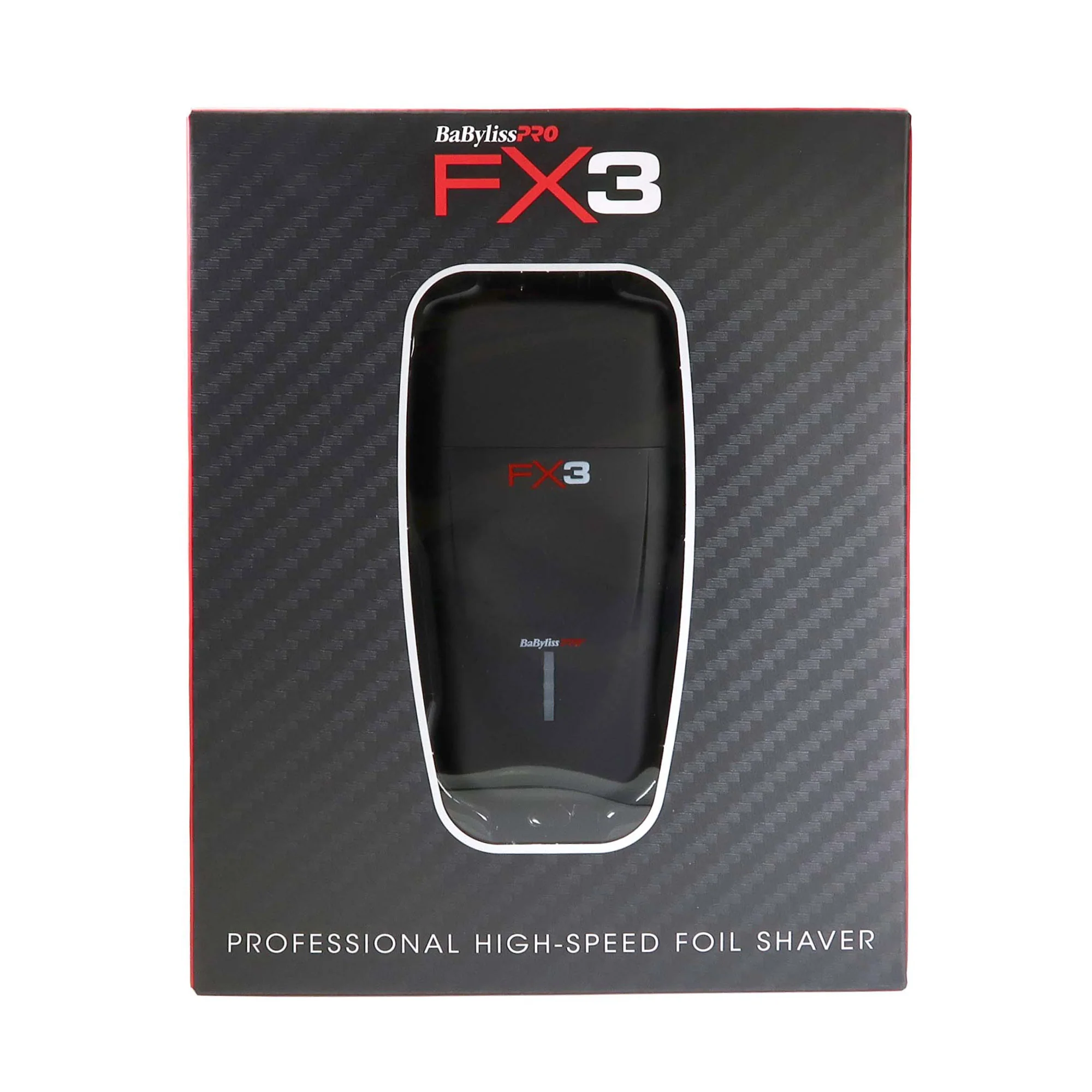 BaByliss Pro FX3 Professional High-Speed Foil Shaver - Black #FXX3SB (Dual Voltage) - Image 3