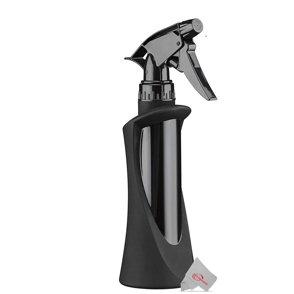 Babyliss Pro Barberology Industrial Barber Apron with Barberology Comb Set (Clipper, Cutting, Taper Combs) - Red and Barberology 10oz Spray Bottle - Image 8