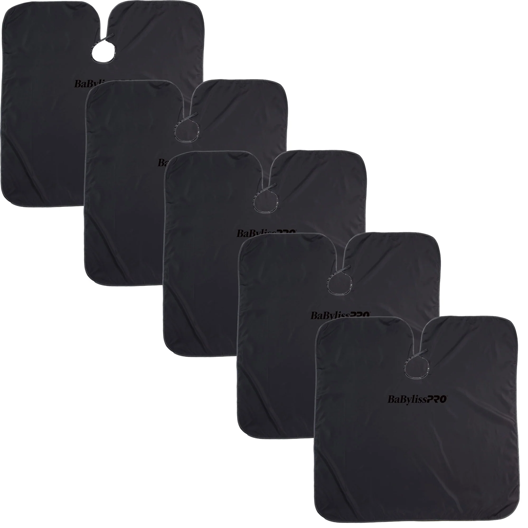 BaByliss Pro Barberology Professional Cutting Cape BBCAPEMB - 5 Pack