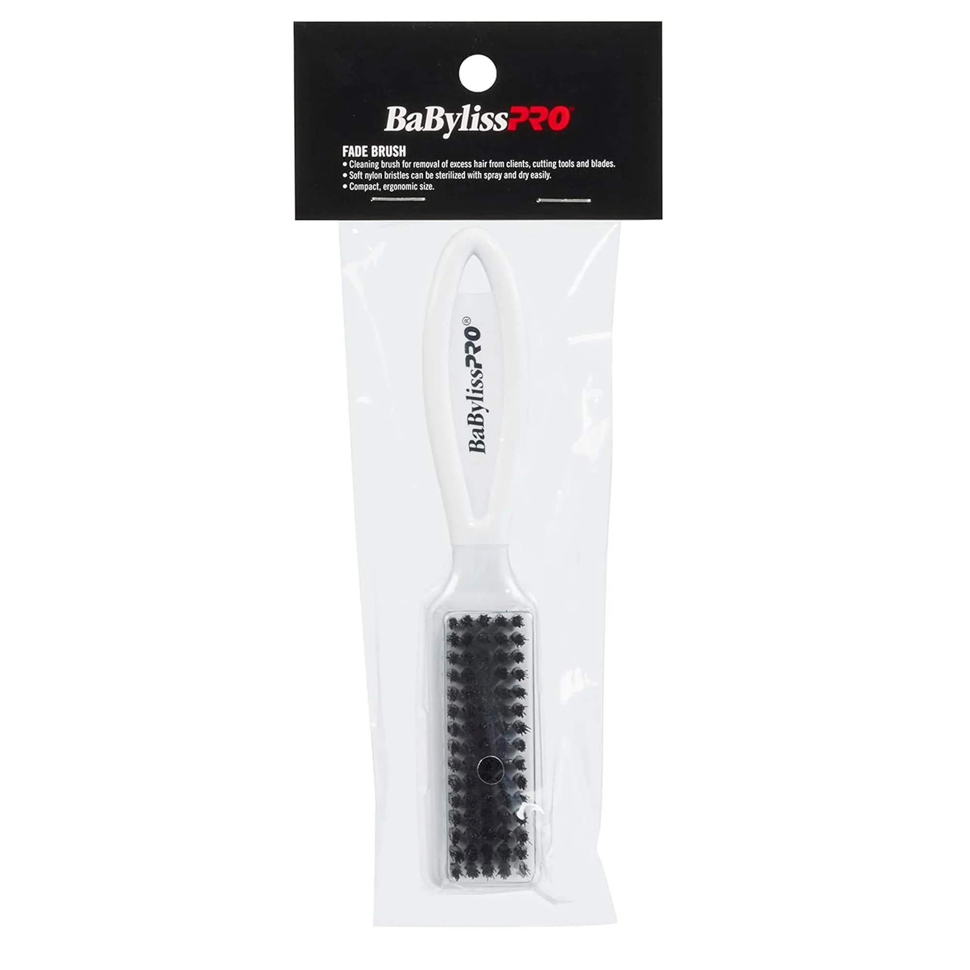 BaByliss Pro Fade Brush - White BPFADEBW - Image 2