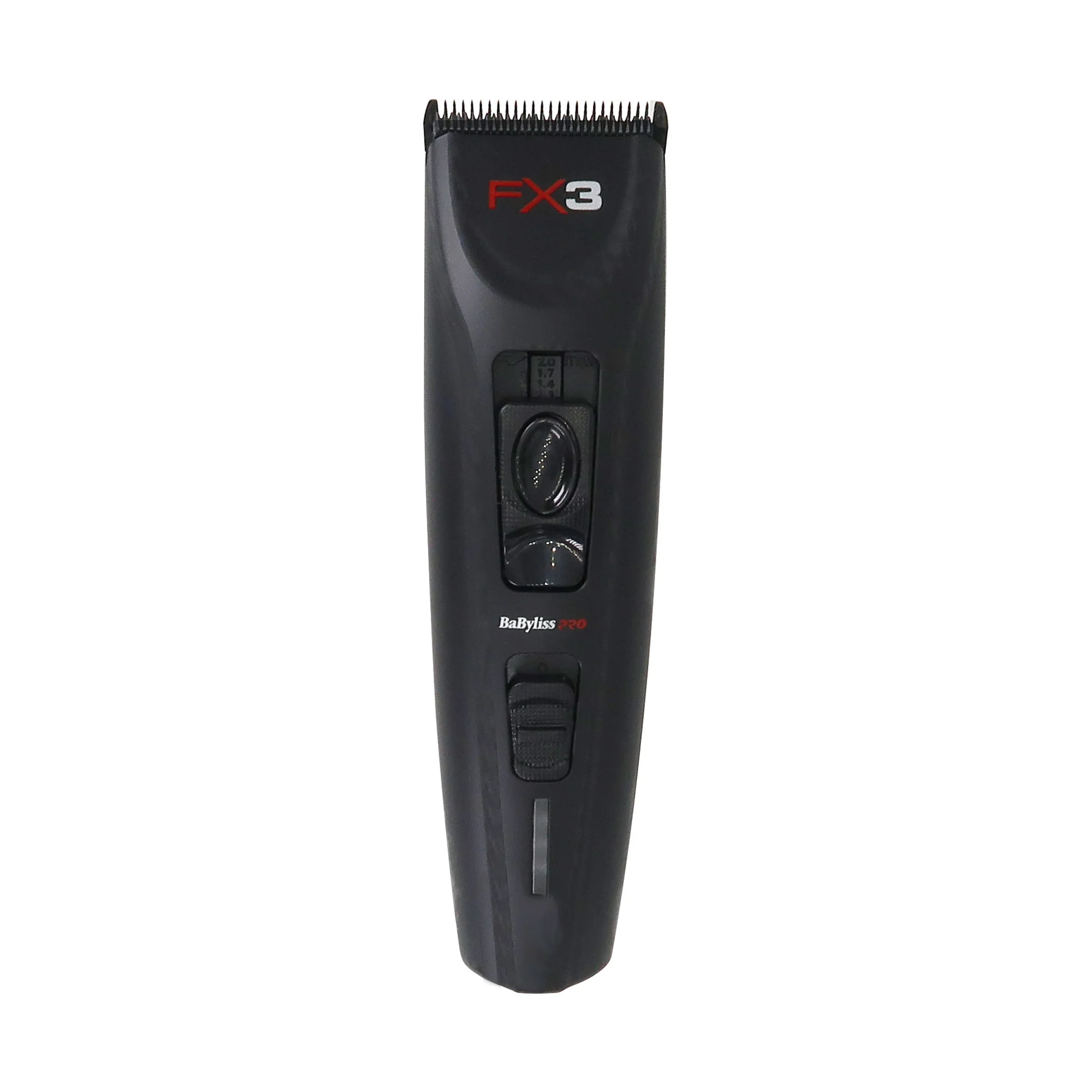 BaByliss Pro FX3 High Torque Cordless Clipper FXX3CB (Black) with Barberology Comb Set (Clipper, Cutting, Taper Combs) and Barberology Cutting Cape - Image 3