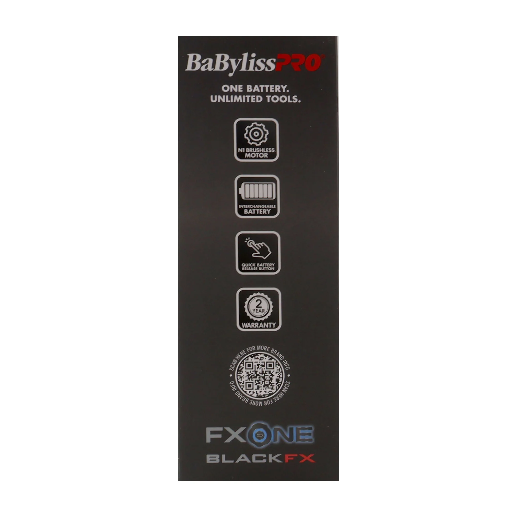 BaByliss Pro FXONE BlackFX Limited Edition Prepack - Stick Shaver and Outlining Trimmer (Black) FX1FSTMBPK - Image 6