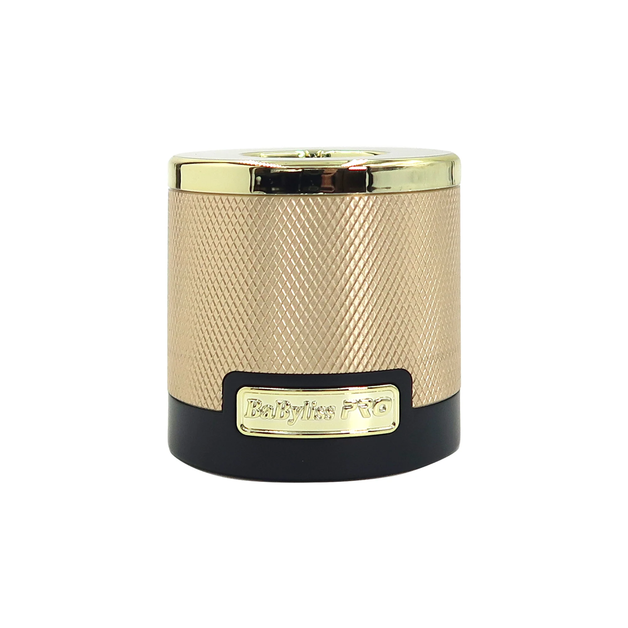 BaByliss Pro FXONE GOLDFX All-Metal Interchangeable-Battery Shaver Gold #FX79FSG with Babyliss Pro Industrial Barber Apron and Wahl Flat Top Comb White - Image 5