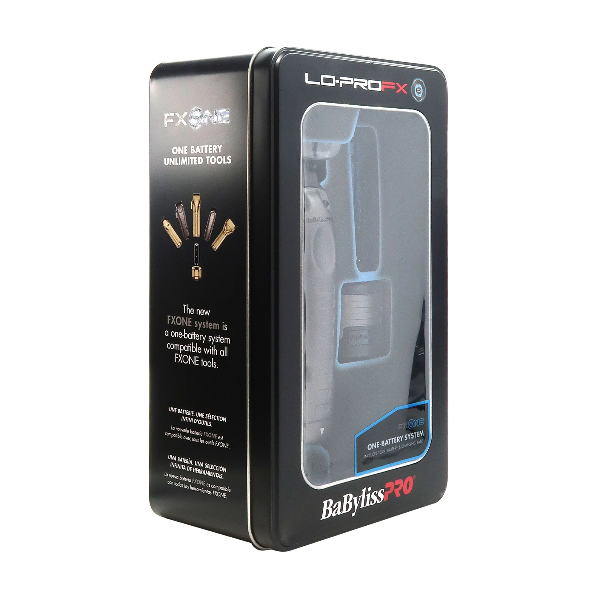 BaByliss Pro FXONE LO-PROFX High-Performance Trimmer #FX729 & Barberology Apron Set - Image 6