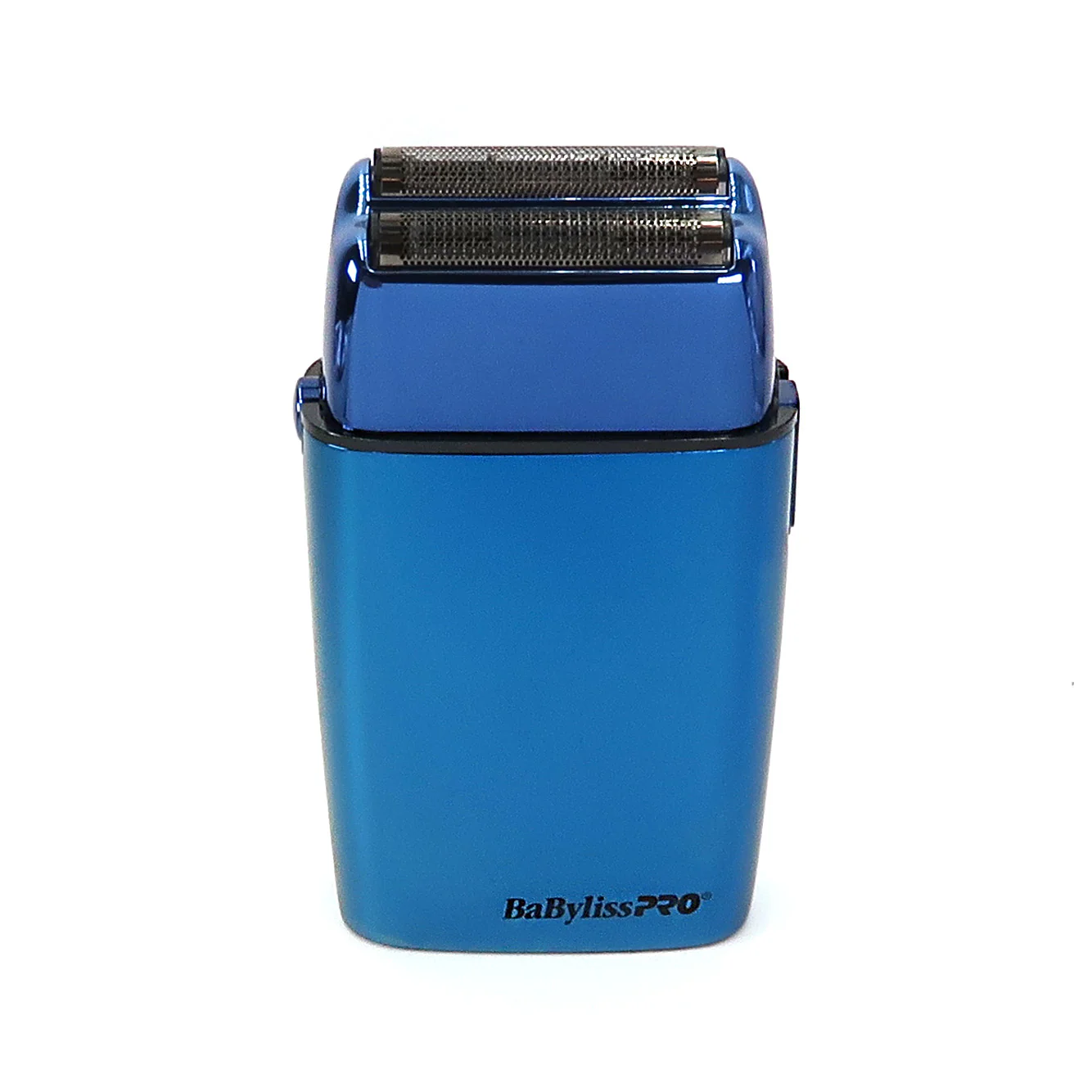 BaByliss Pro LIMITED EDITION Cordless Metal Double Foil Shaver (Blue) FXFS2BL with Barberology Comb Set (Clipper, Cutting, Taper Combs) - Red - Image 2