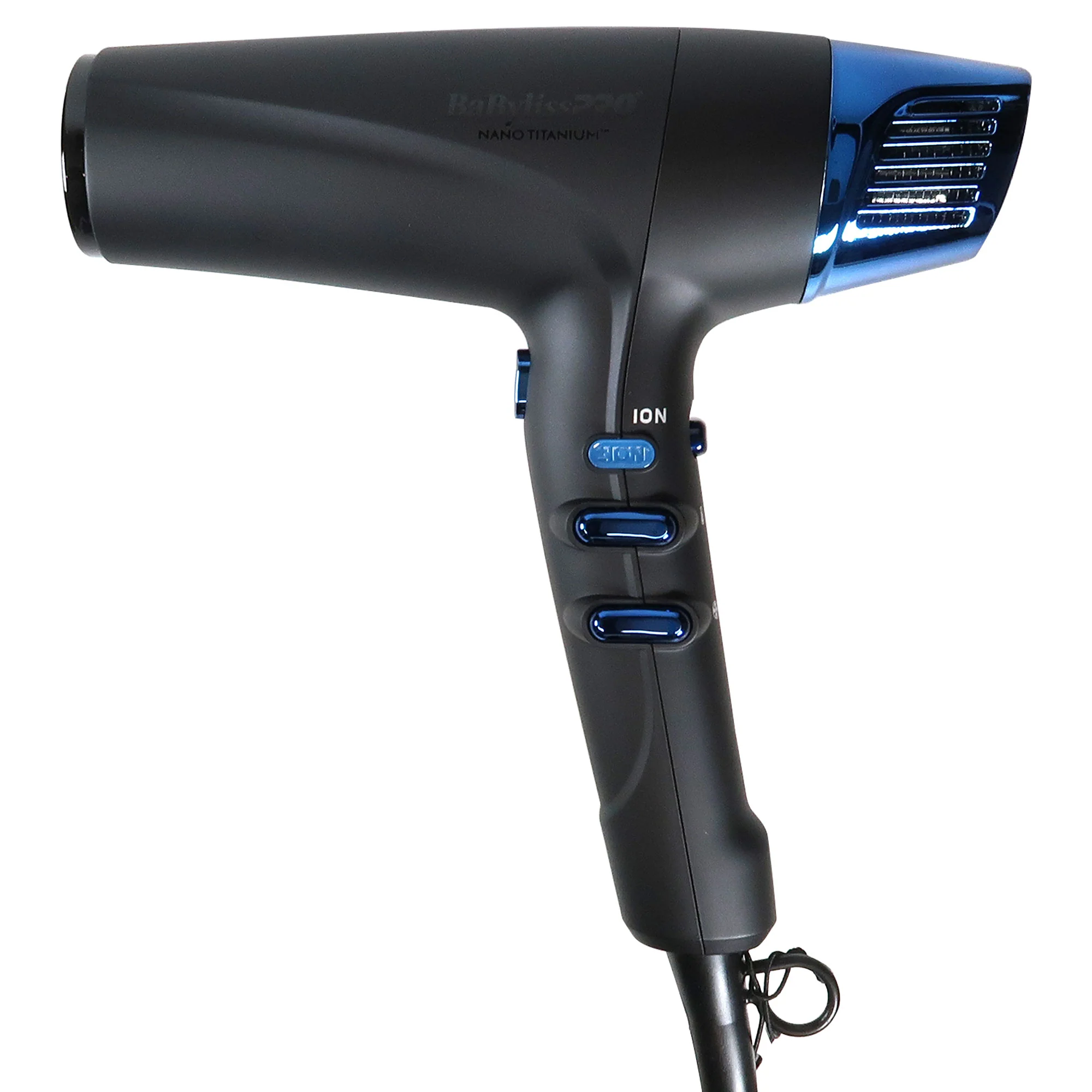 BaByliss Pro LIMITED EDITION Nano Titanium Prima 3000 1¼" Stainless Steel Flat Iron #BNTMB3000TUC with 1½" Spring Curling Iron BNT150S and Apron, Detangler Brush - Image 3