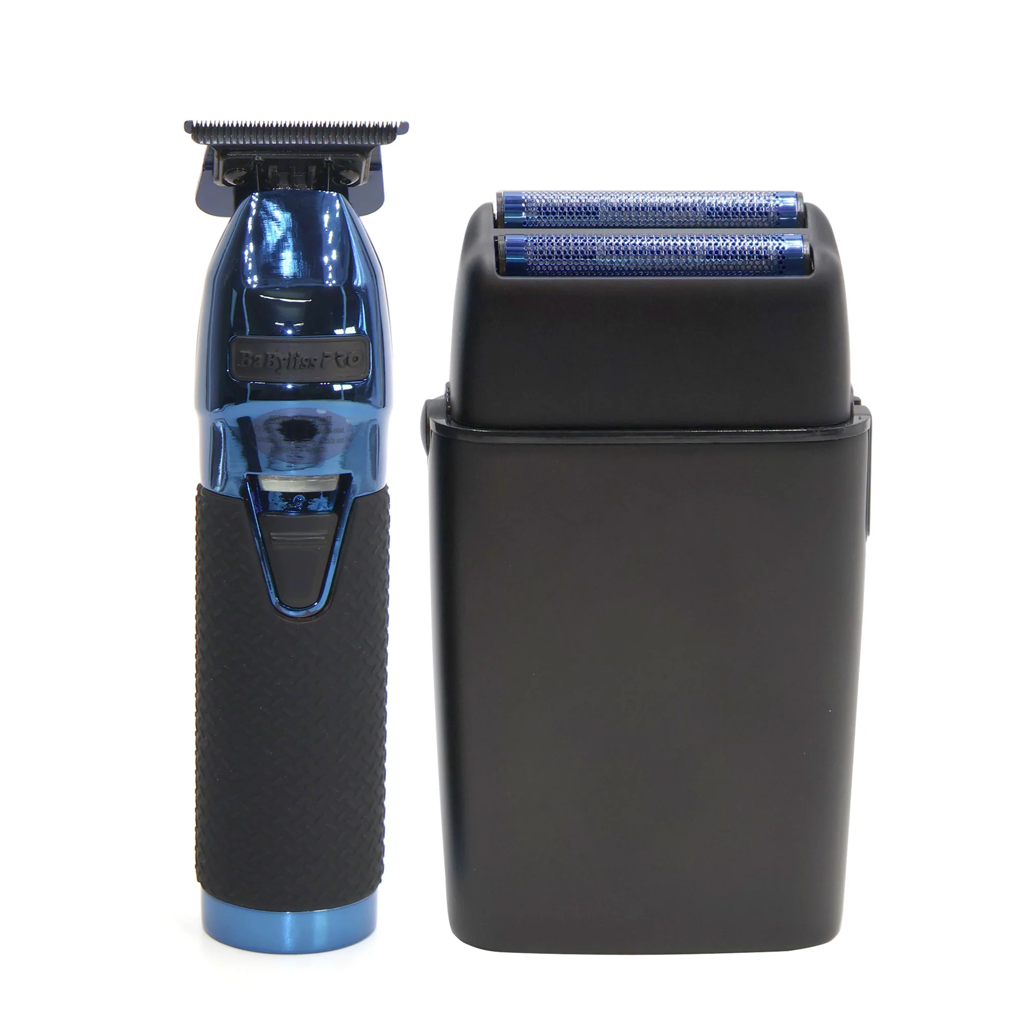 BaByliss Pro LIMITEDFX Collection Limited Edition Trimmer and Double Foil Shaver Blue #FXDUOFS2TBL