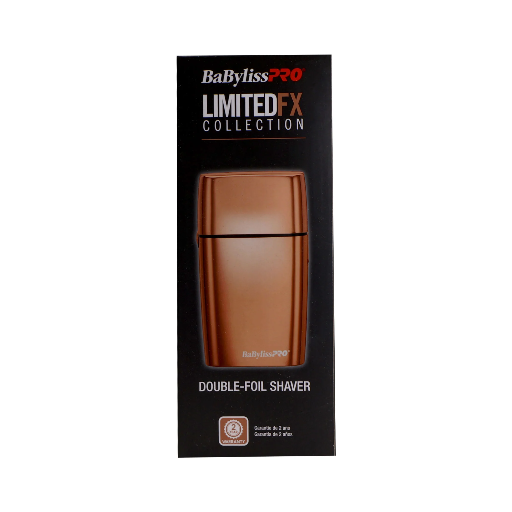 BaByliss Pro LIMITEDFX Collection Limited Edition Trimmer and Double Foil Shaver Rose Gold #FXDUOFS2TRG - Image 5