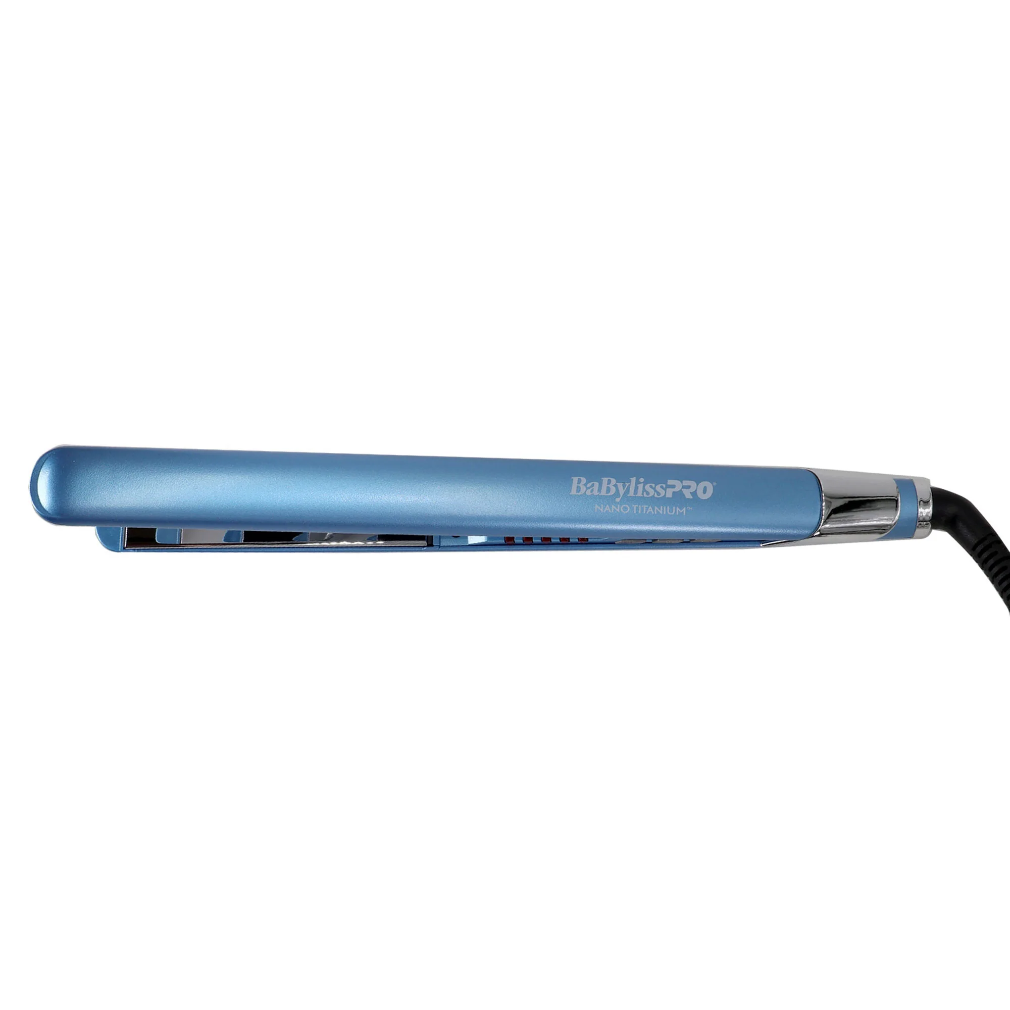 BaByliss Pro Nano Titanium 1" Ultra-Sleek Hair Straightener Flat Iron with Conair Pro Ergo-Grip Detangler Brush for All Hair Types - Image 3