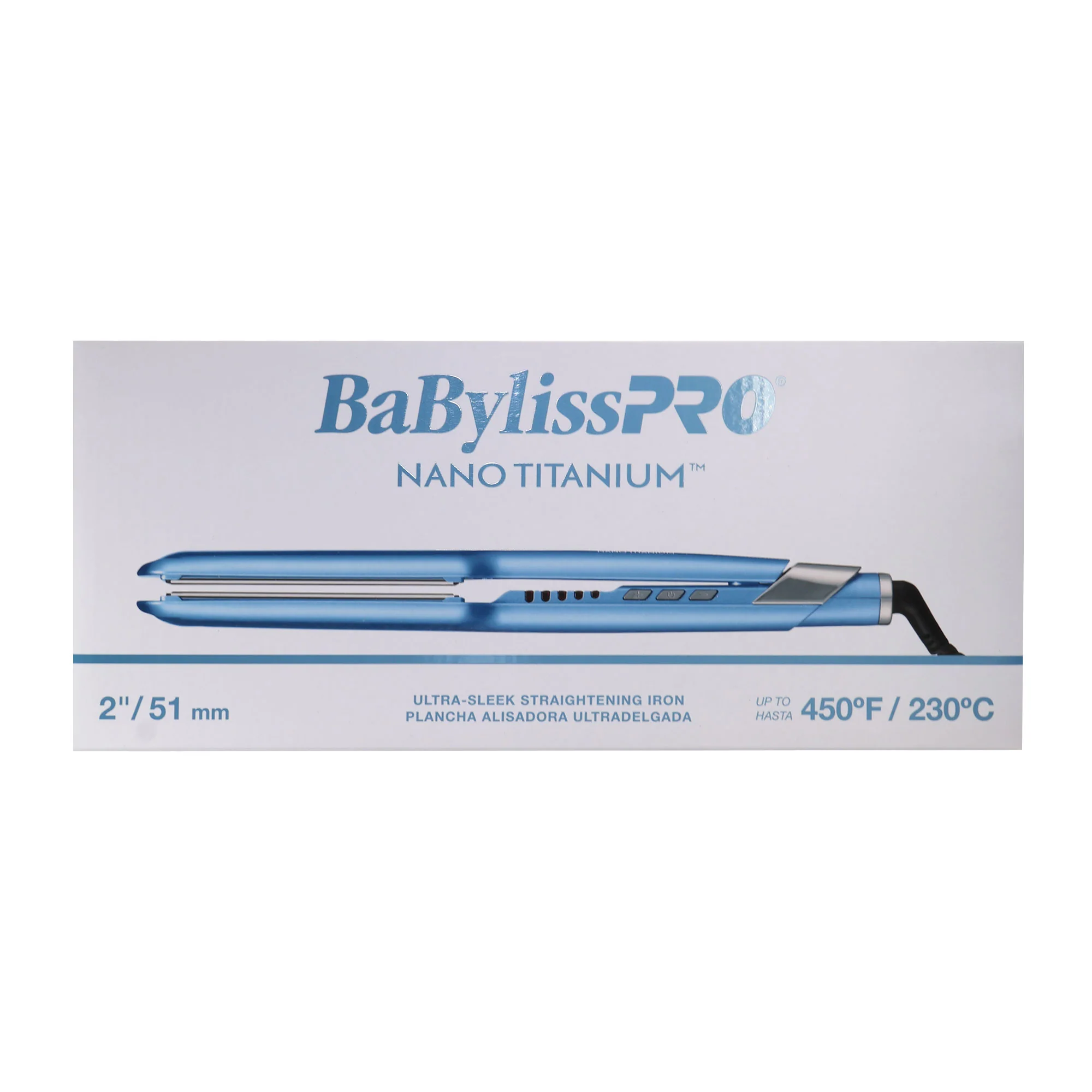 BaByliss Pro Nano Titanium 2" Ultra-Sleek Hair Straightener Flat Iron with BaByliss Pro Nano Titanium 1" Ultra-Sleek Hair Straightener Flat Iron - Image 10