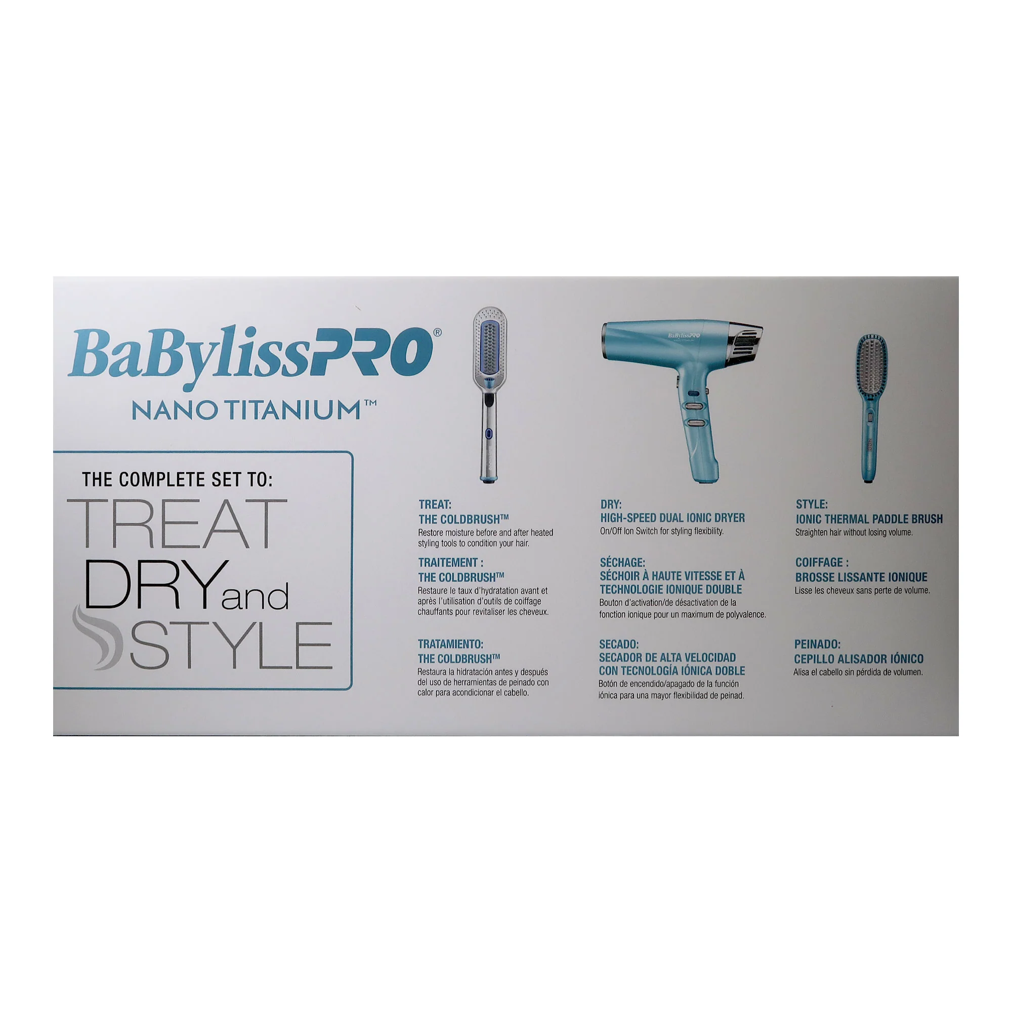 BaBylissPRO Nano Titanium 1¼" Dual Ionic Flat Iron - Image 7