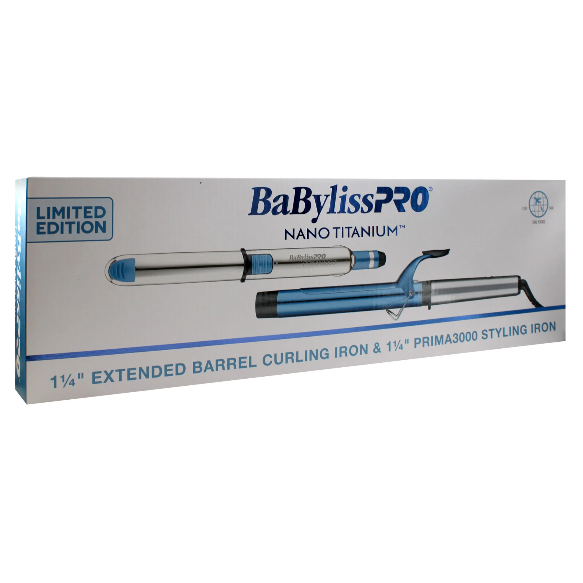 BaByliss Pro Prima3000 1¼" Styling Iron & 1¼" Extended Barrel Curling Iron Combo BNTPP54UC - Image 7