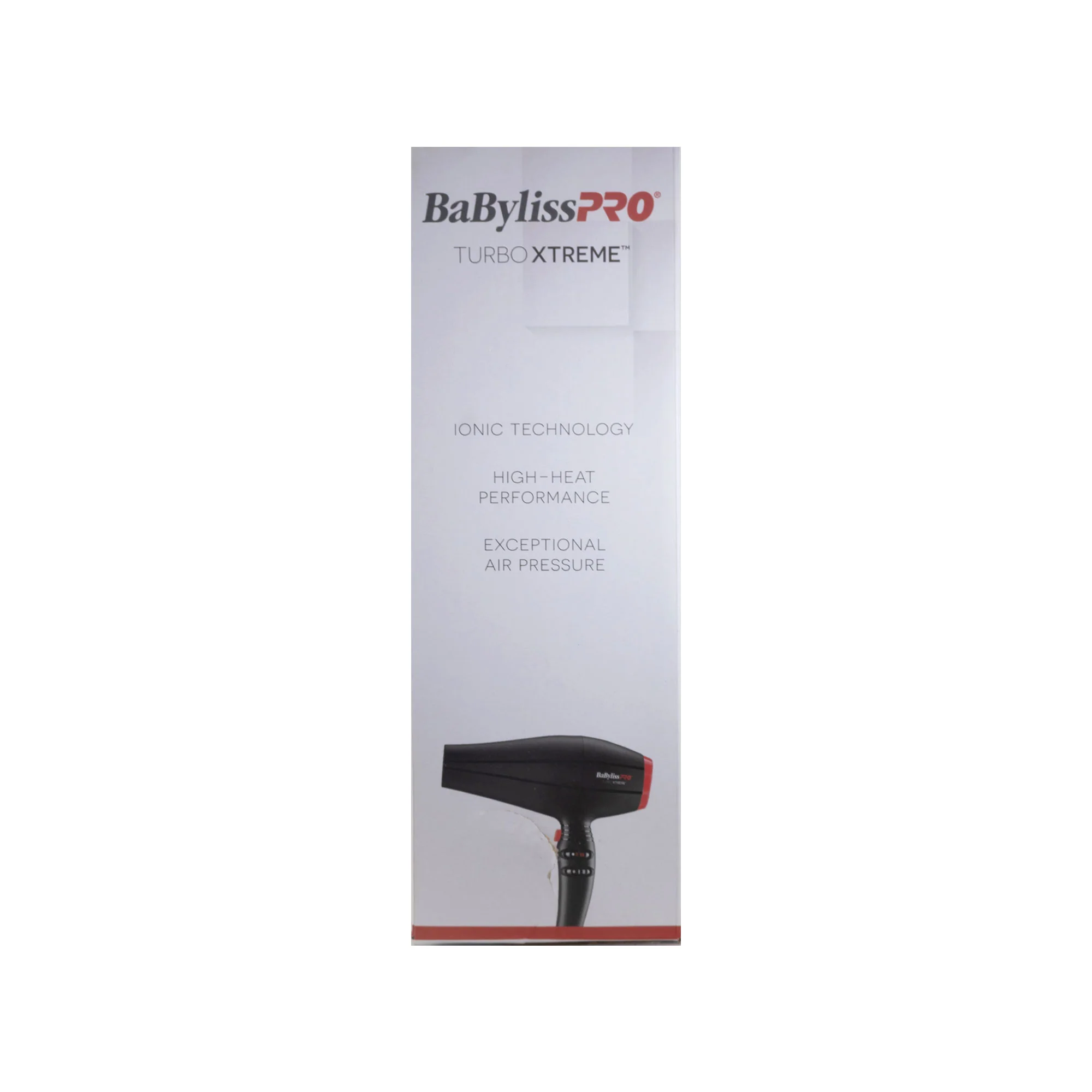 BaByliss Pro Professional Turbo Xtreme Hair Dryer BAB9400UC (Black) with Barberology Comb Set (Clipper, Cutting, Taper Combs) - Red - Image 7