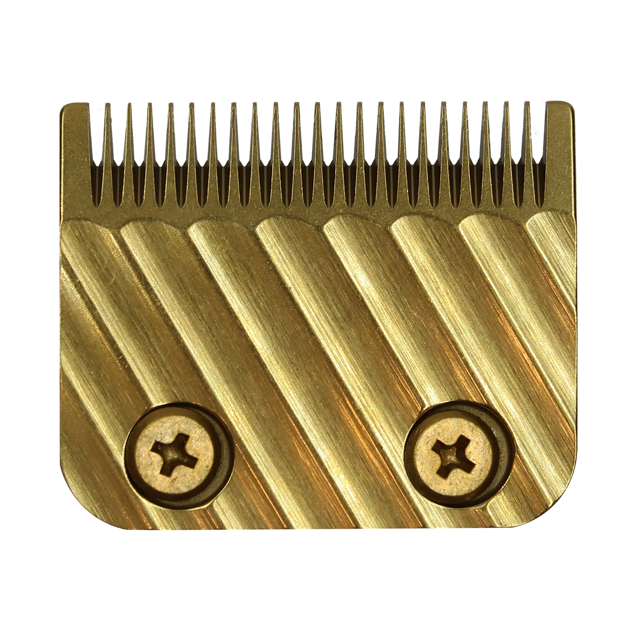 BaByliss Pro Replacement Gold Titanium Wedge Blade FX603G with Fade Brush and 9" Comb Black - Image 2