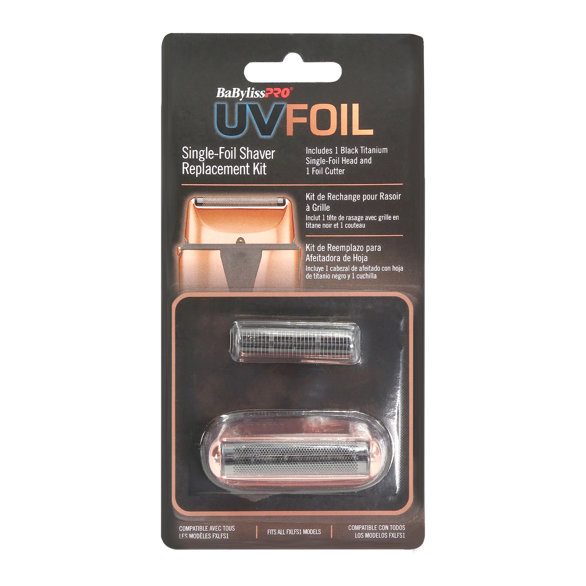 BaByliss Pro LIMITED EDITION UVFOIL UV-Disinfecting Single Foil & Double Foil Shaver - Rose Gold #FXLFS1RG with 4x Replacement Kits and Barber Apron - Image 16