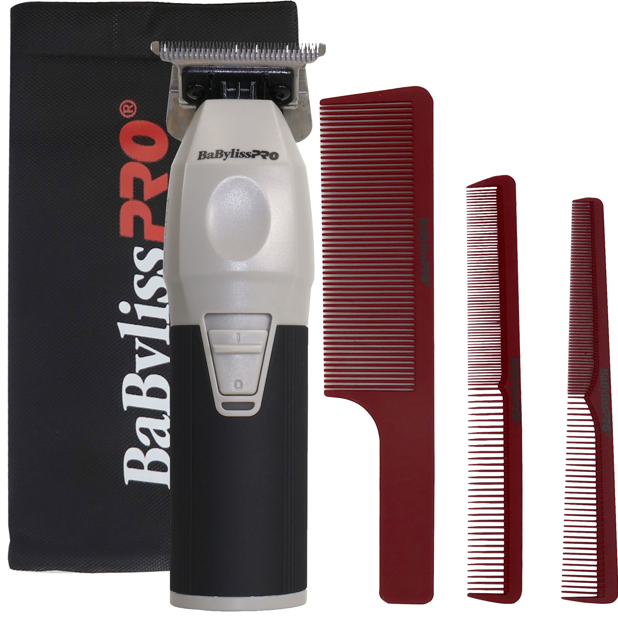 BabylissPRO COREFX FX76 Hair Trimmer Kit with Comb Set & Pouch